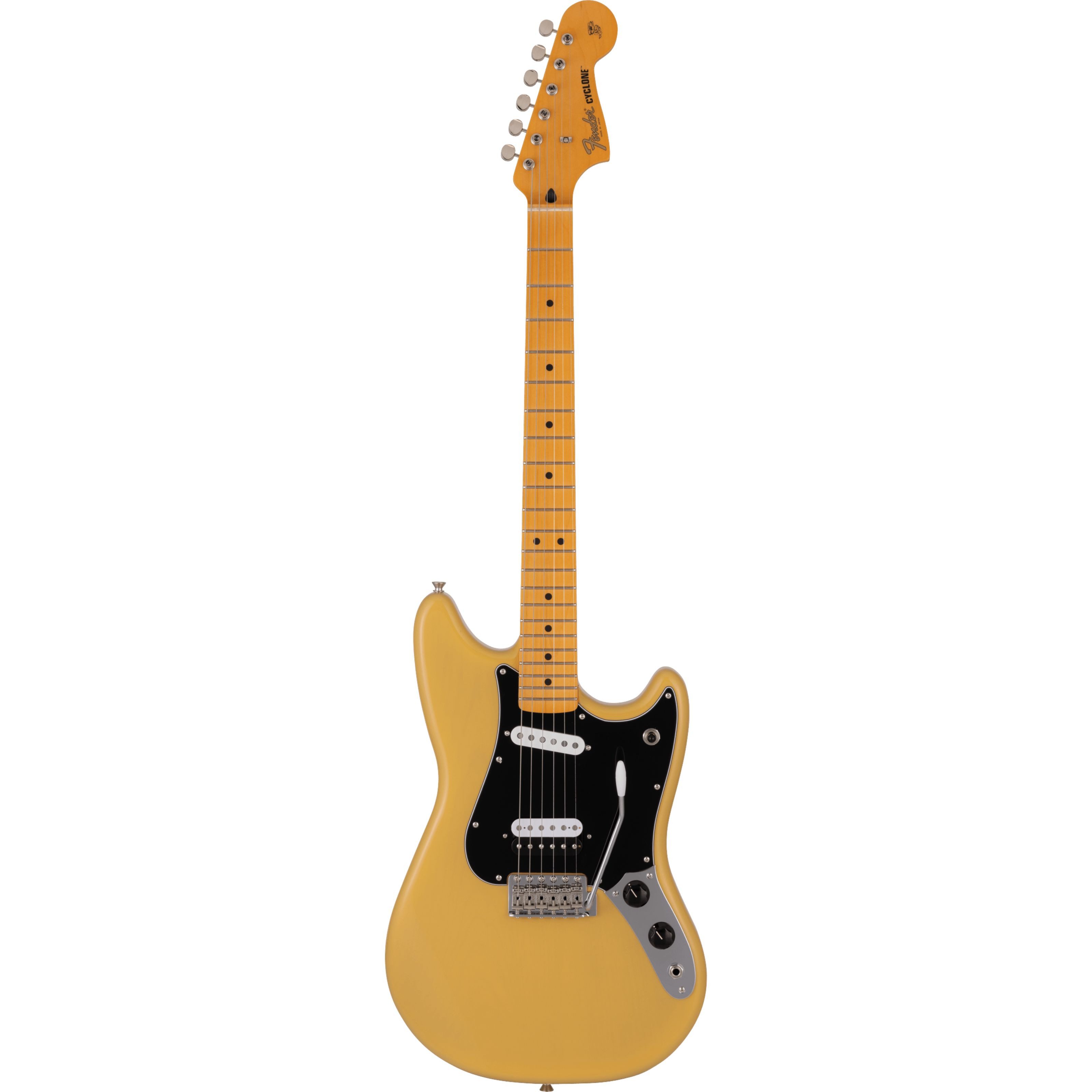 Fender E-Gitarre, Made in Japan Cyclone MN Butterscotch Blonde - E-Gitarre