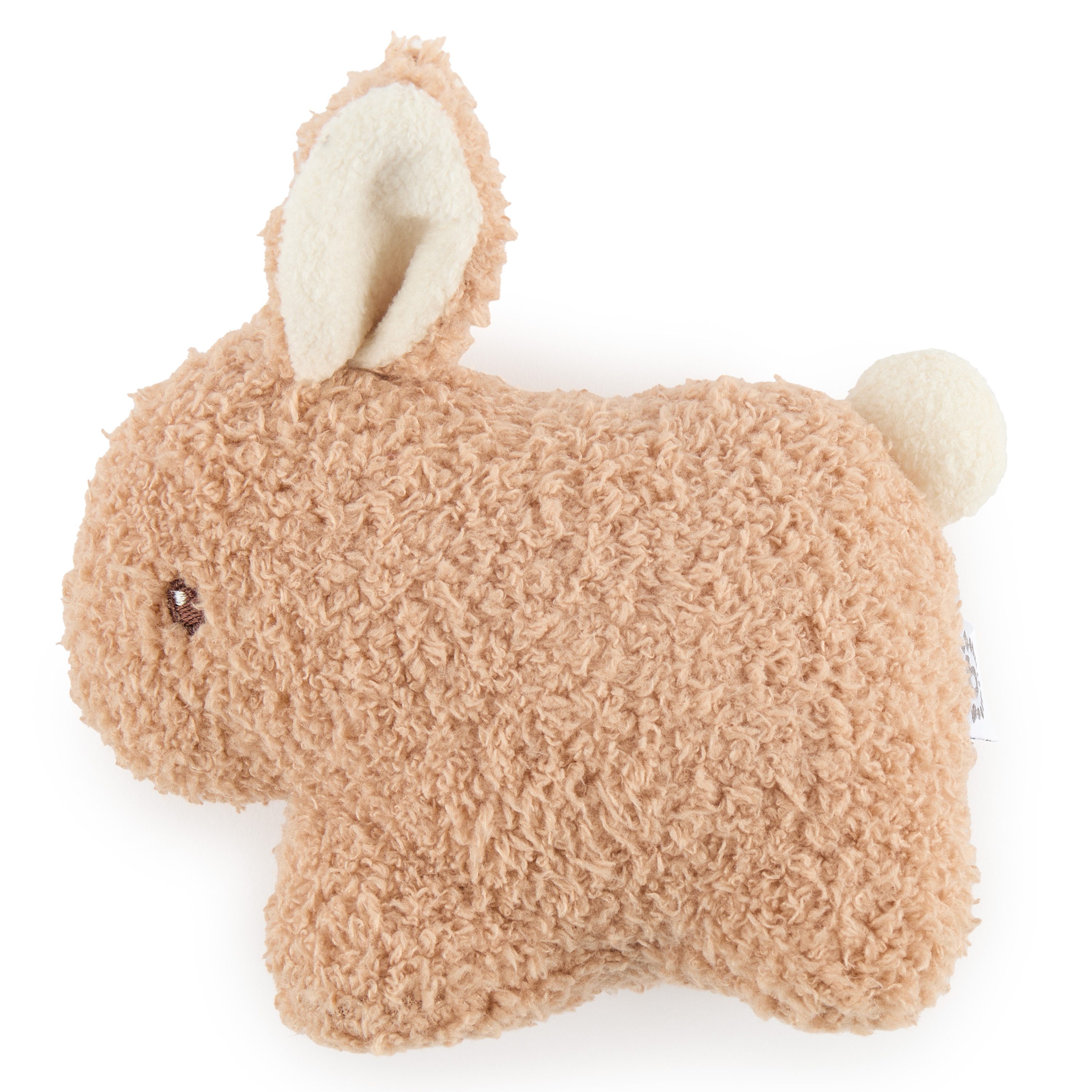 BIECO Plüschfigur Bieco Kuscheltier Hase Fine mit Rassel aus Bouclé
