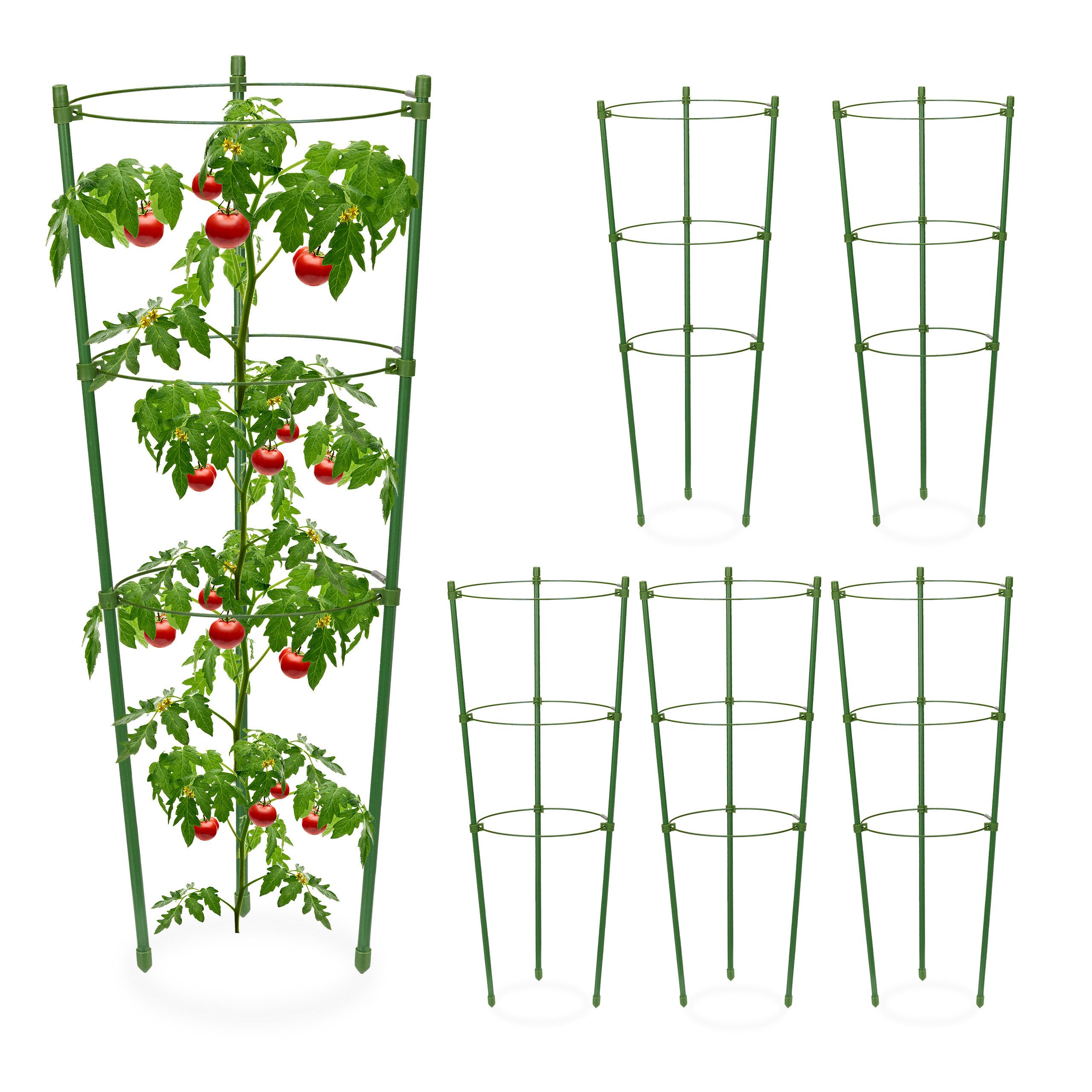 relaxdays Rankhilfe 45 cm 6er Set günstig online kaufen