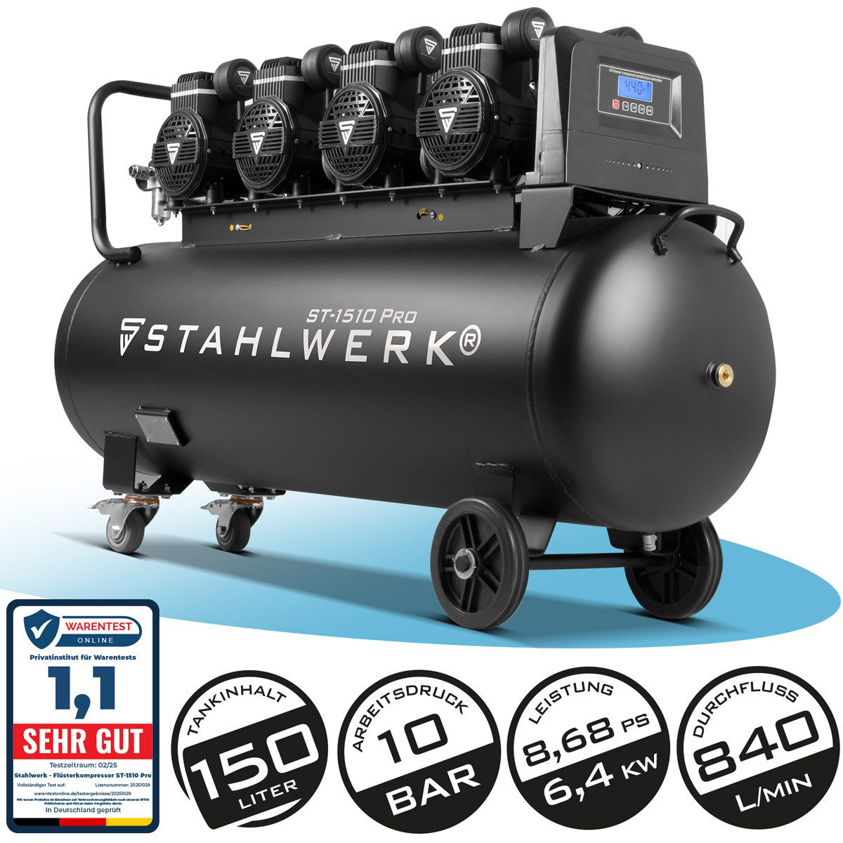 STAHLWERK Kompressor Kompressor ST-1510 Pro mit günstig online kaufen