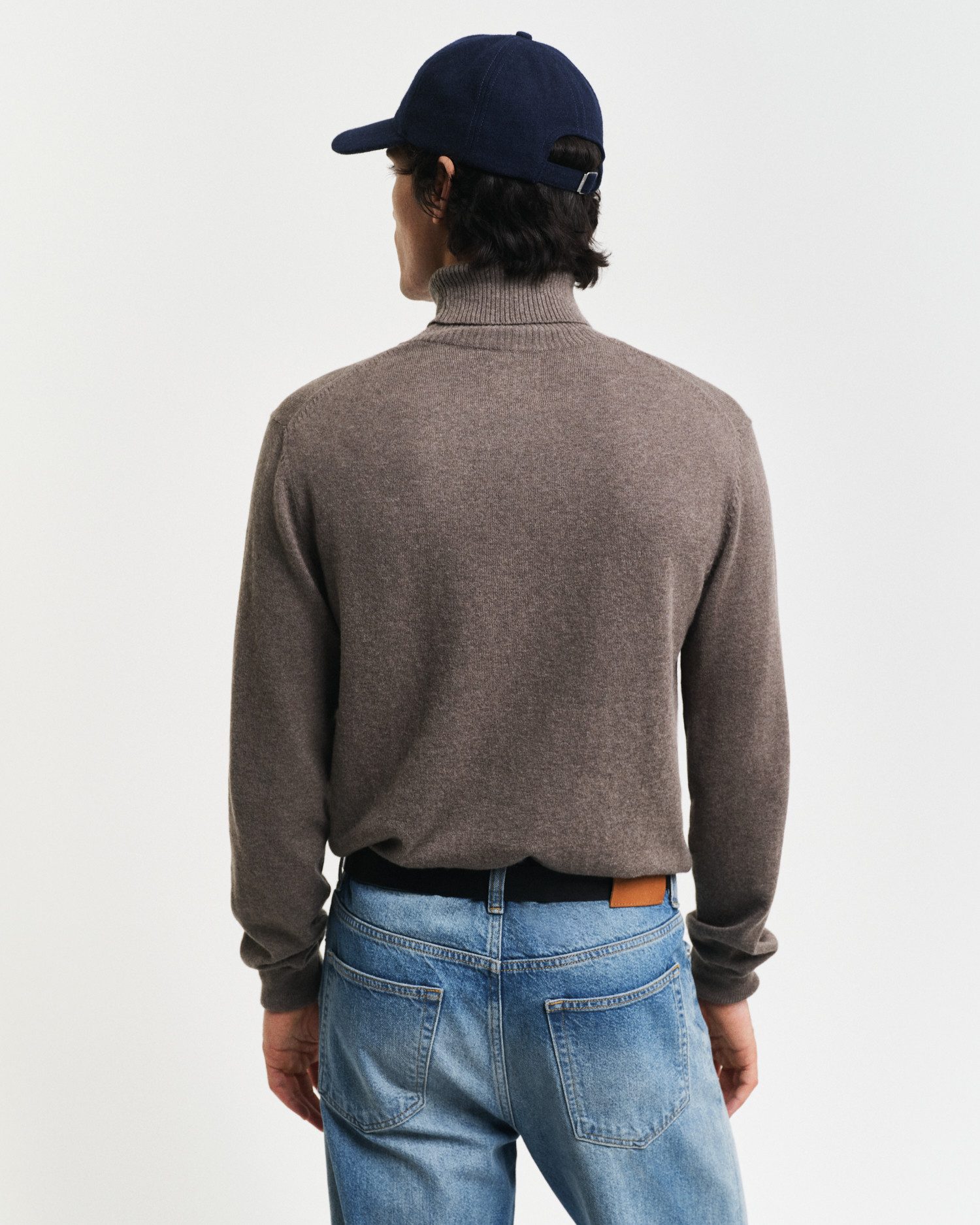 Gant Strickpullover CTN/WO ROLLNECK Mit Rundhalsausschnitt günstig online kaufen