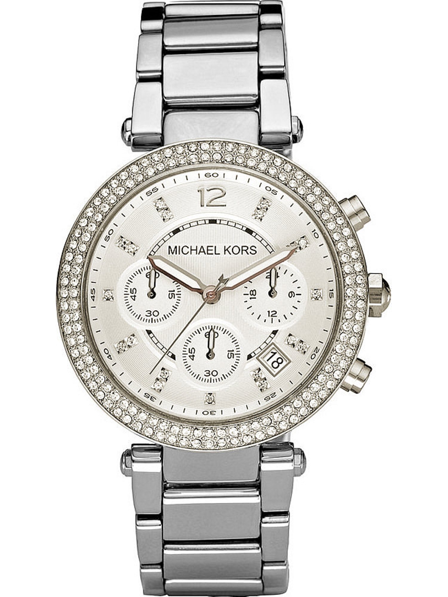 Chronograph Michael Kors Damen-Uhren Analog Quarz
