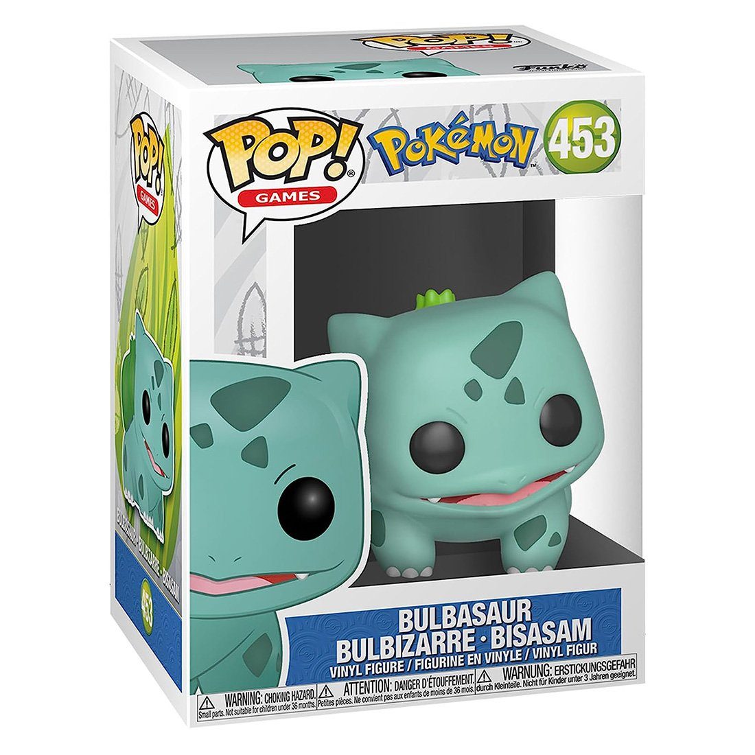 Funko Pokémon, (Figur), Pflanzen Bulba, Pokémon Merchandise-Figur Funko Figur POP 50404, von Bisasam, aus POP! Bisasam Figur Pokémon von Funko