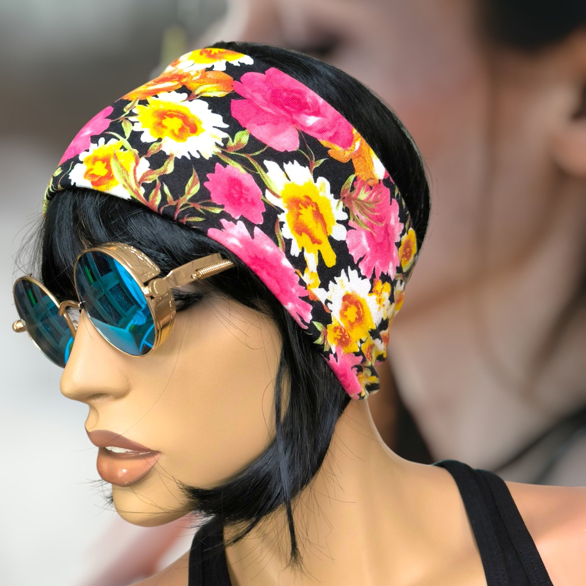 Britta Meier Haarband Brittas-Style Viskose Extra-Breite Haarbänder, Hochwertiger Viskosestoff