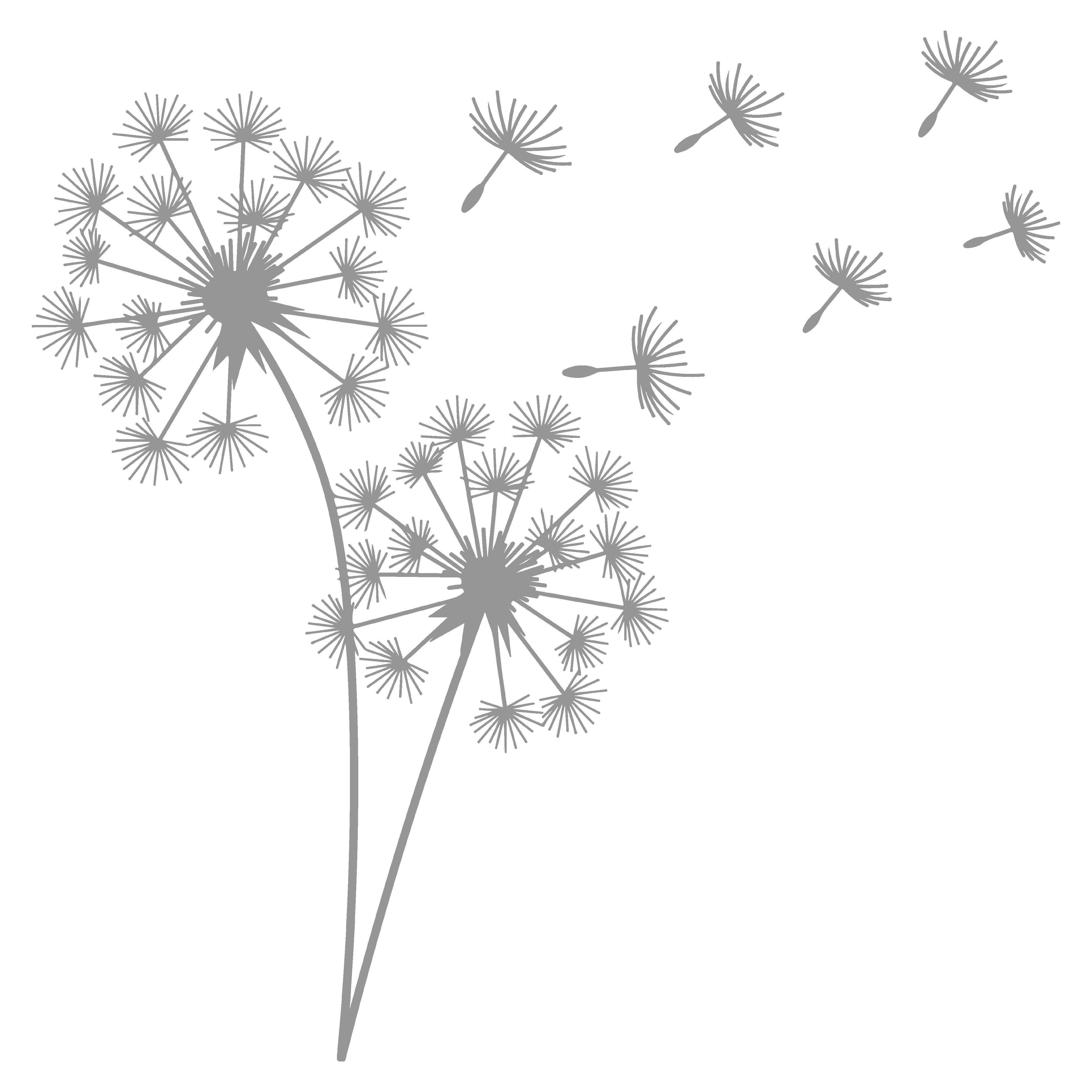 Jumpeak Wanddekoobjekt Pusteblume Wanddekoration aus Metall, günstig online kaufen