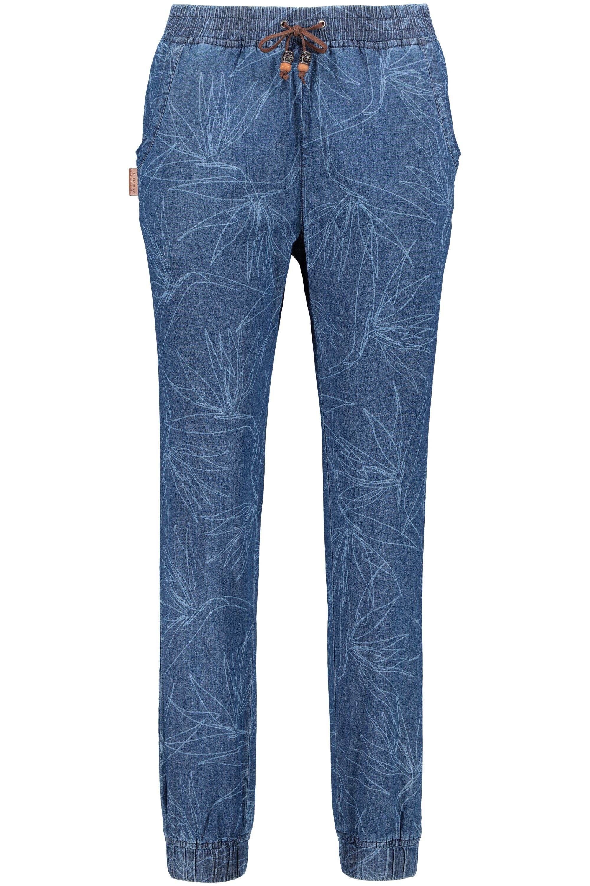 B denim Damen Alife Kickin Stoffhose dark Pant AliciaAK & DNM