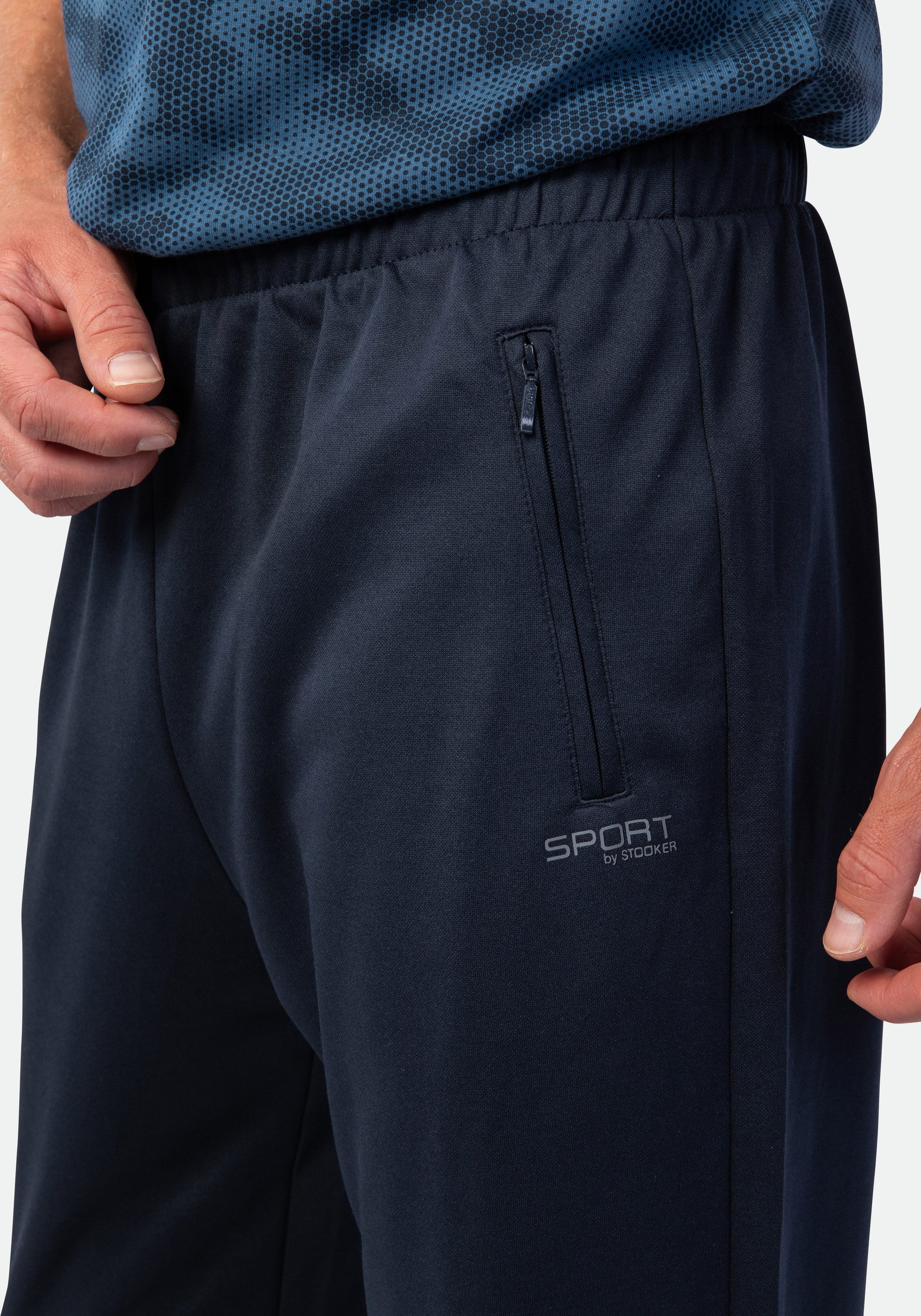 Stooker Men Sporthose Baumwolle Trainingshose Regular Fit Sport Baumwolle für Herren