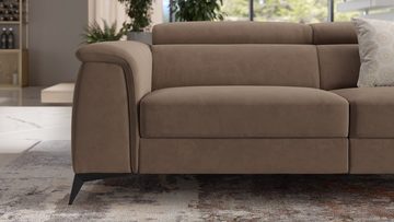 Sofanella Wohnlandschaft Eckcouch LIVORNO Stoffsofa Wohnlandschaft Big Sofa