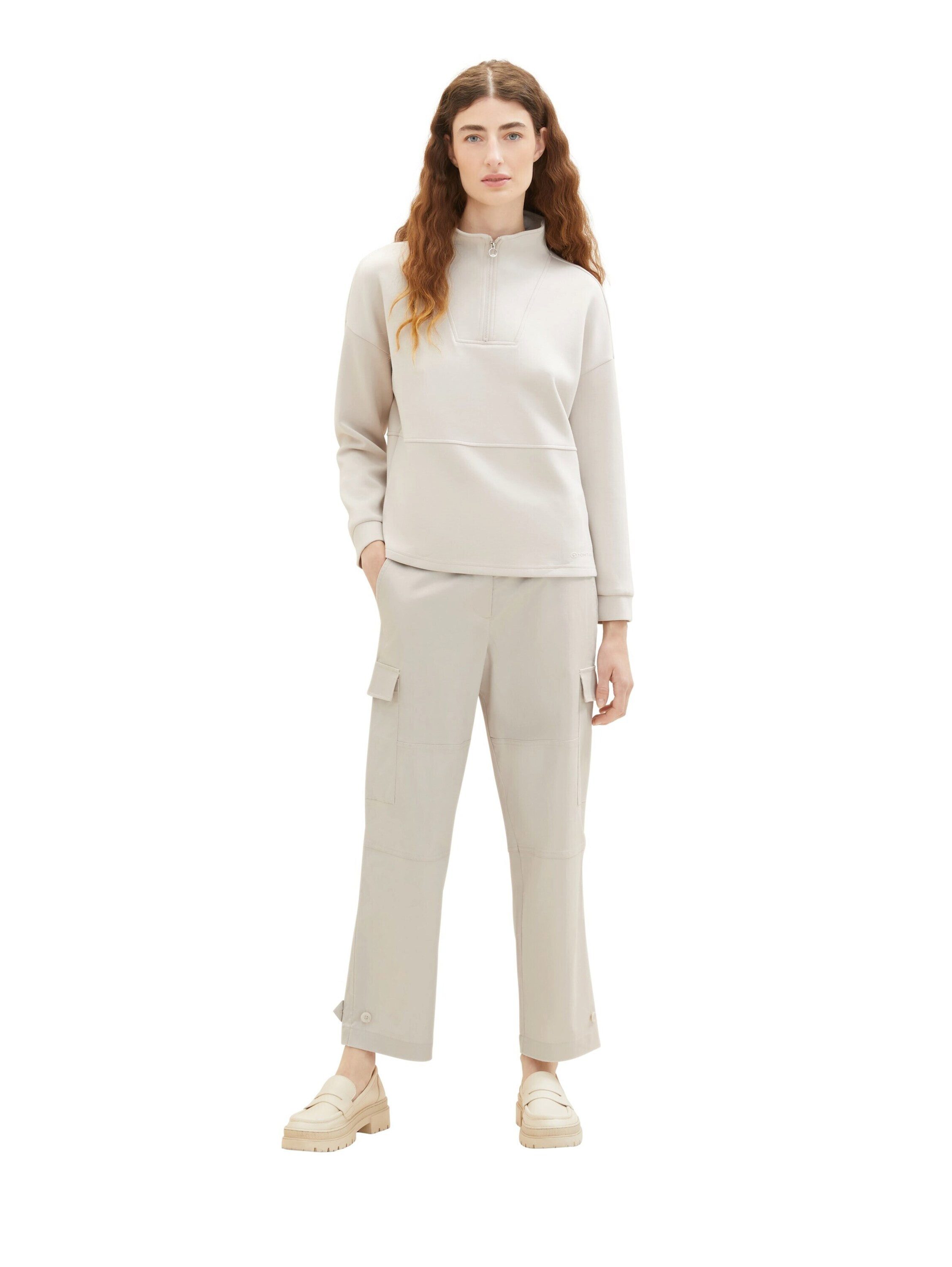 TOM TAILOR Cargohose (1-tlg) Plain/ohne Details