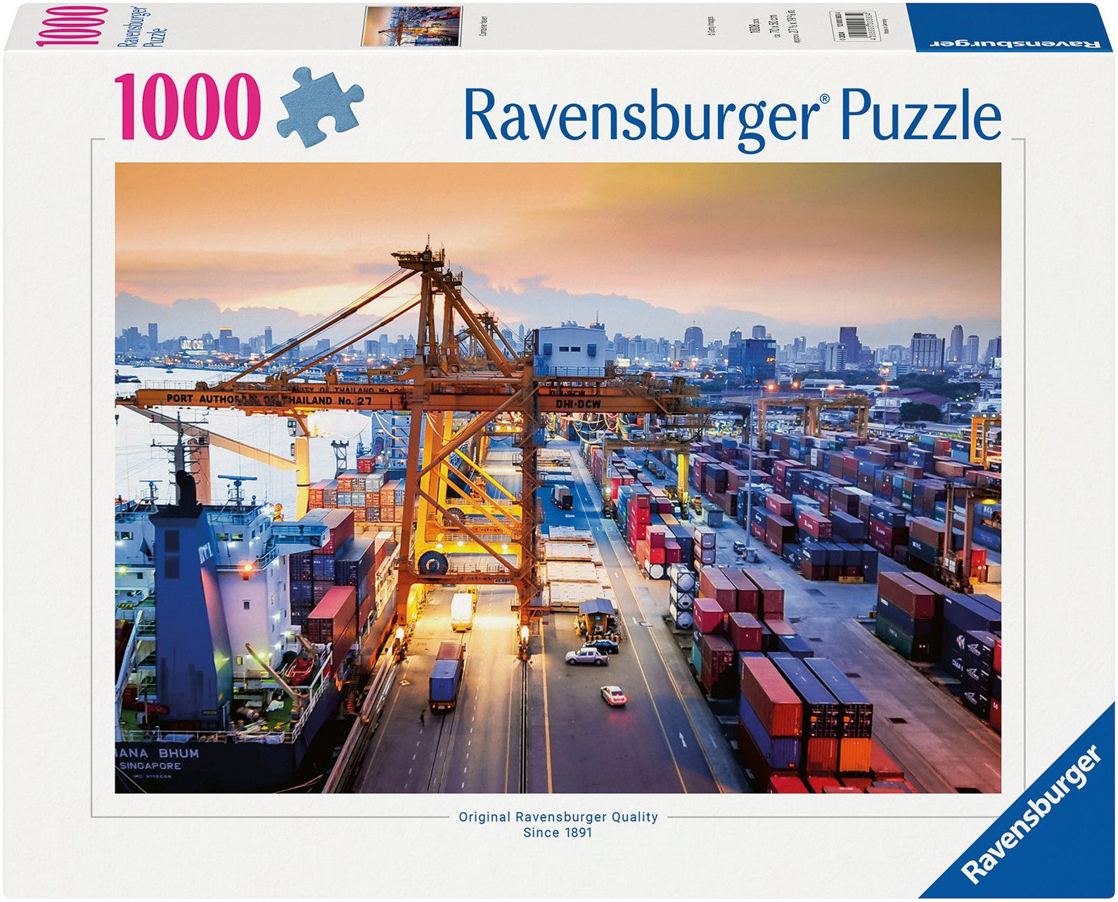 Ravensburger Puzzle Hafen, 1000 Puzzleteile, Made in Germany günstig online kaufen