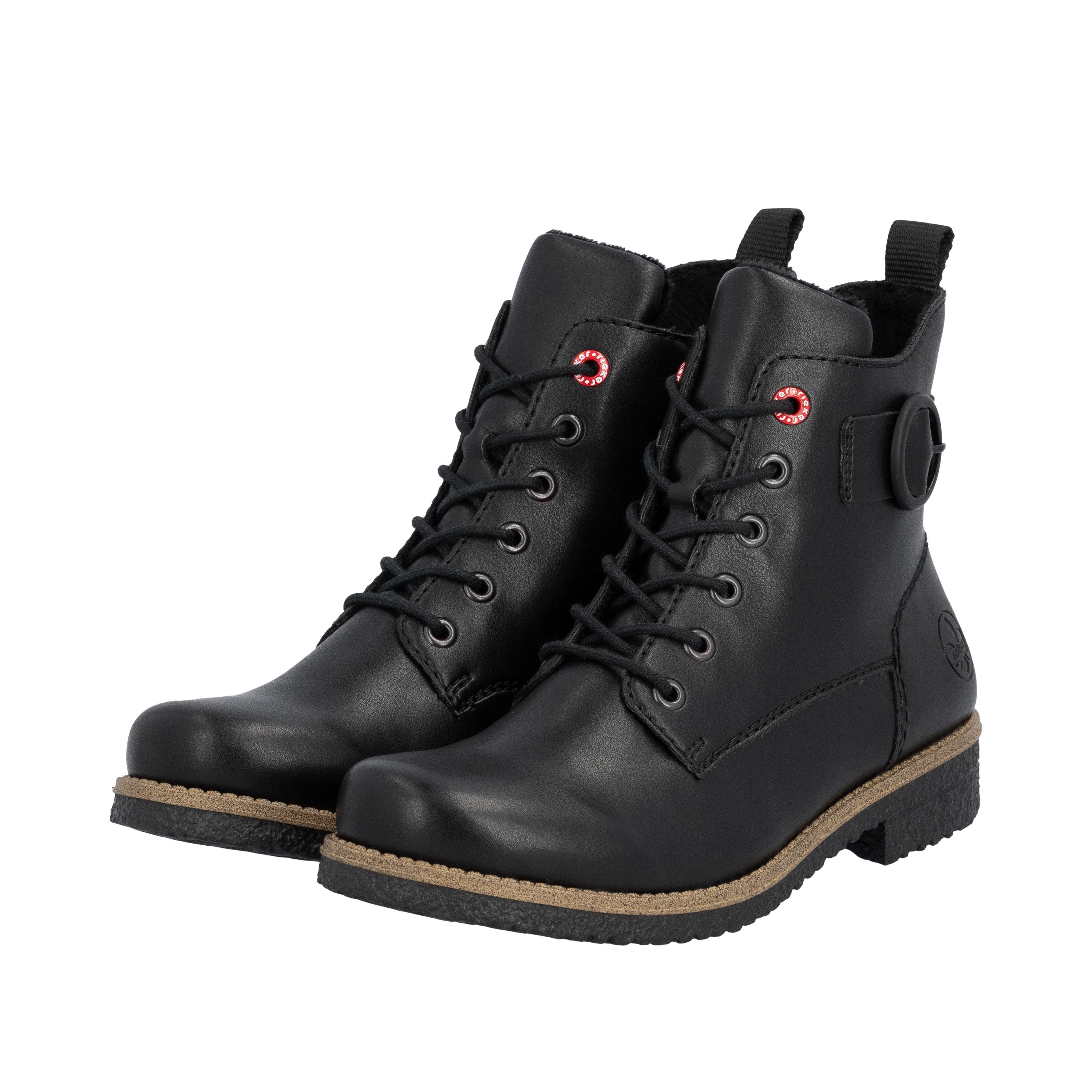 Rieker Schnürstiefelette Schnürboots, Stiefelette, Blockabsatz mit günstig online kaufen