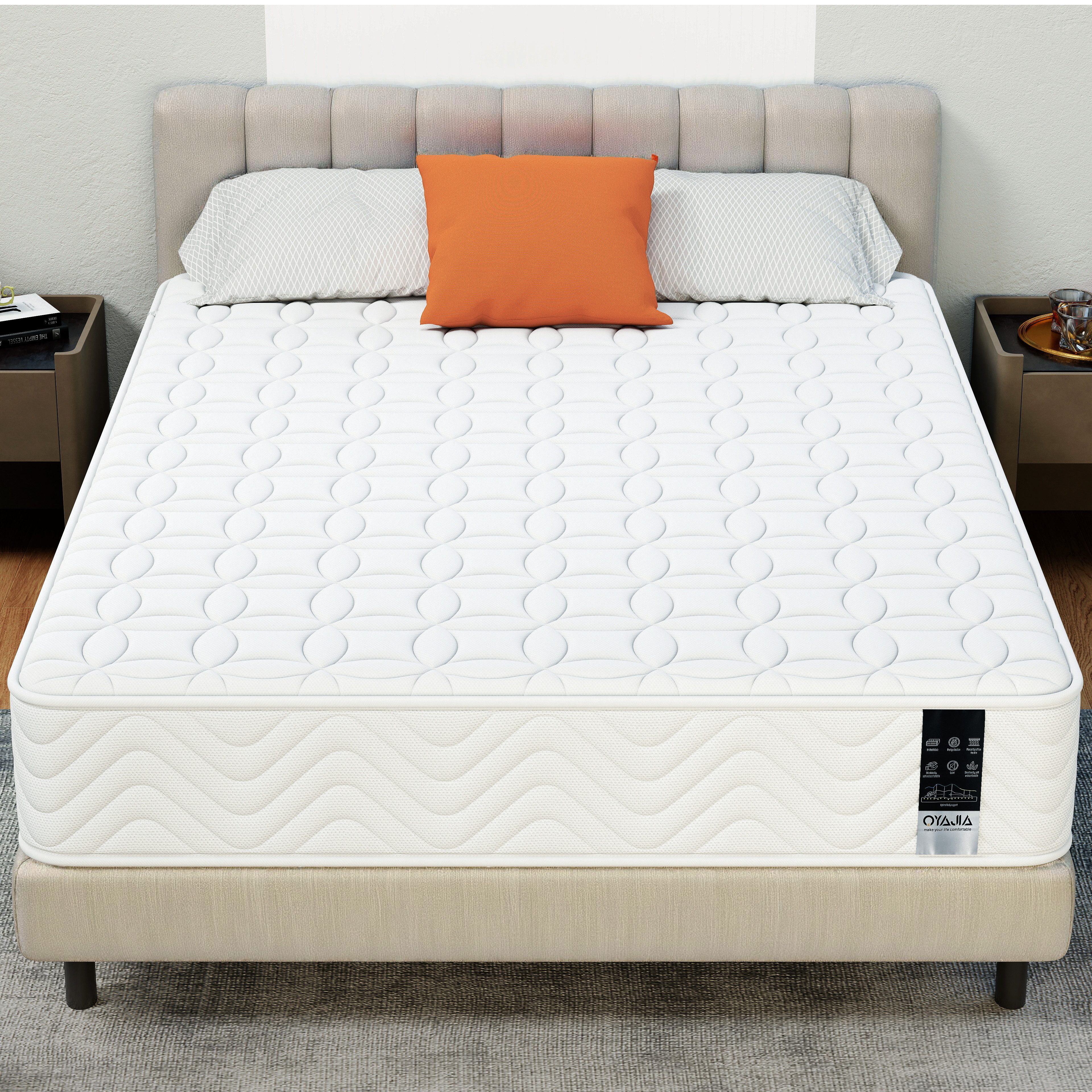 Taschenfederkernmatratze Federkernmatratze, 8 Schichten aus hochwertigem Ma günstig online kaufen