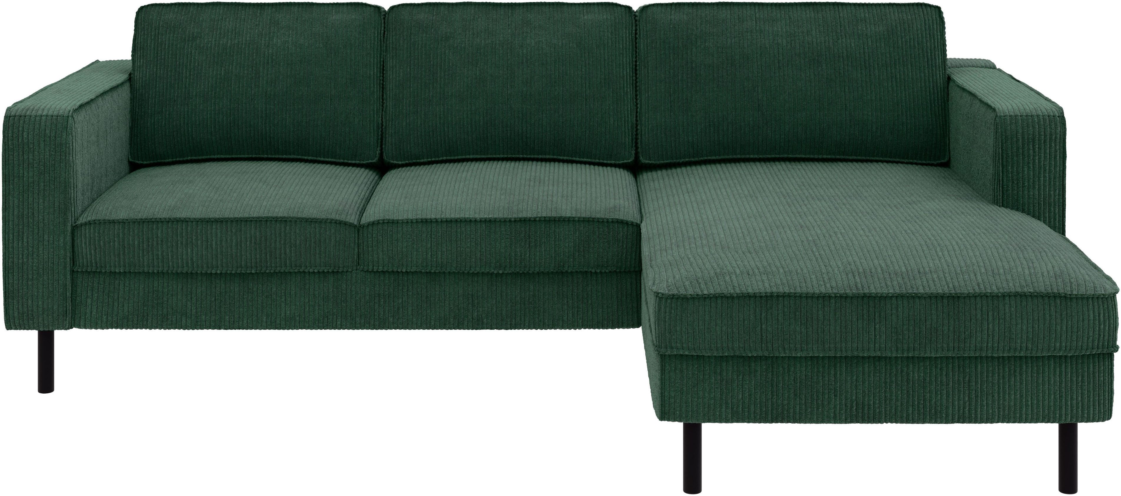 TRENDMANUFAKTUR Ecksofa Watkins Couch wahlweise mit Schlaffunktion und Bettkasten,auch in Cord, Recamiere beidseitig montierbar, Sofa in L-Form, Breite 232 cm