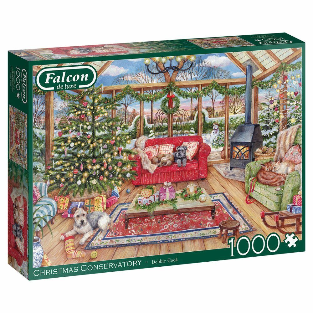 Jumbo Spiele Puzzle Falcon Christmas Teile, Conservatory Puzzleteile 1000 1000