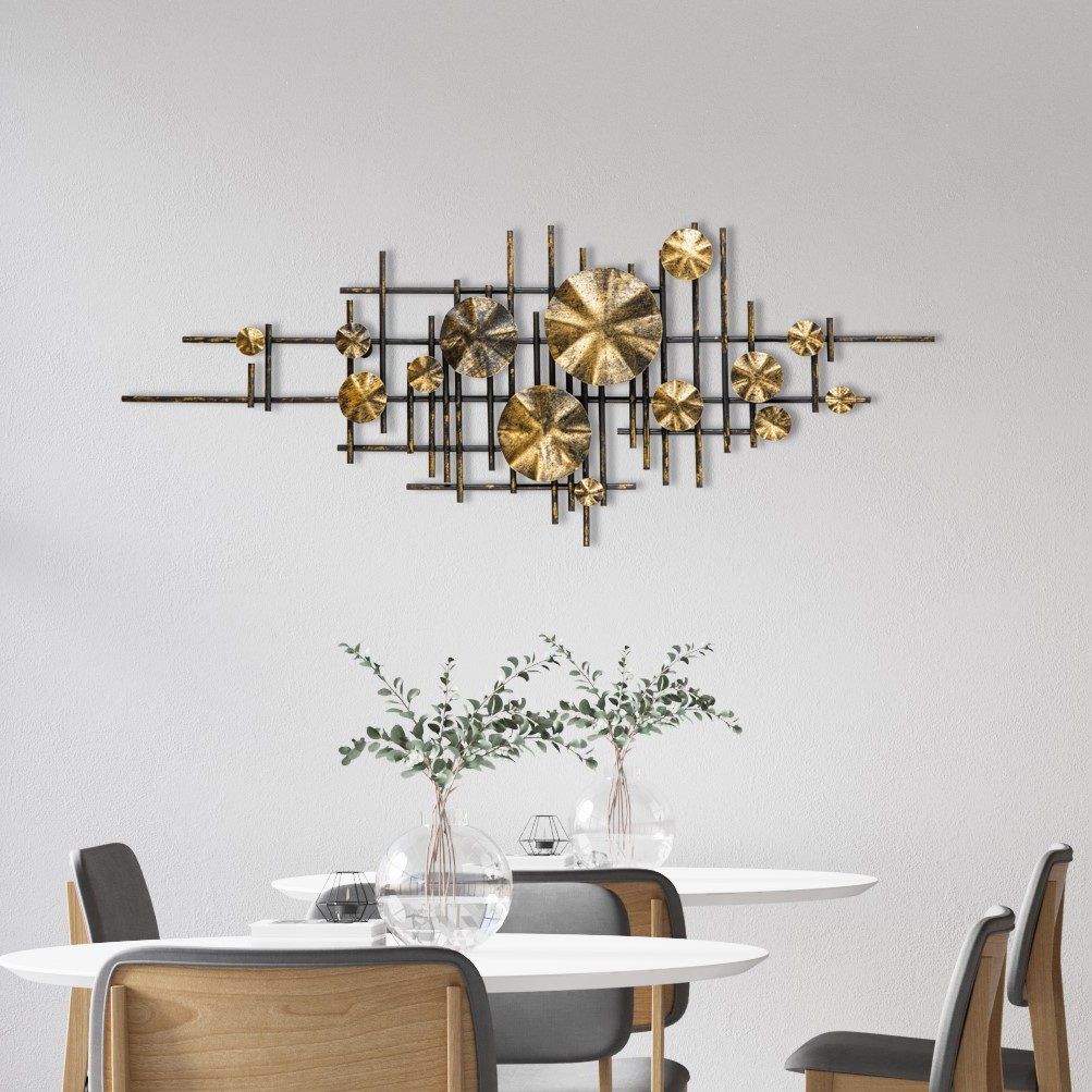 Wallity Wanddekoobjekt 100% METAL (Thickness: 0,8 mm), 113 x 7 x 44 cm Z2533