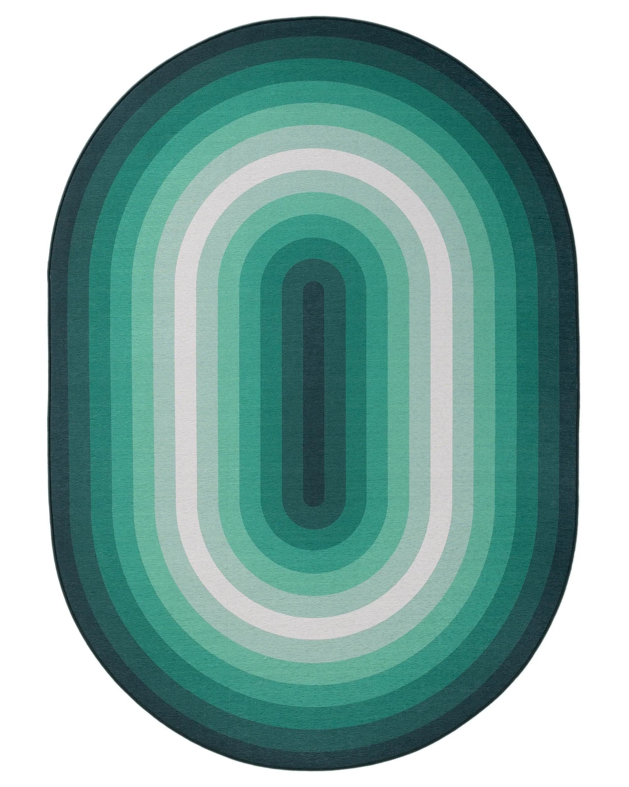 benuta Teppich Anko, oval, Höhe: 5 mm, Kunstfaser, Berber, Ethno-Style, Wohnzimmer