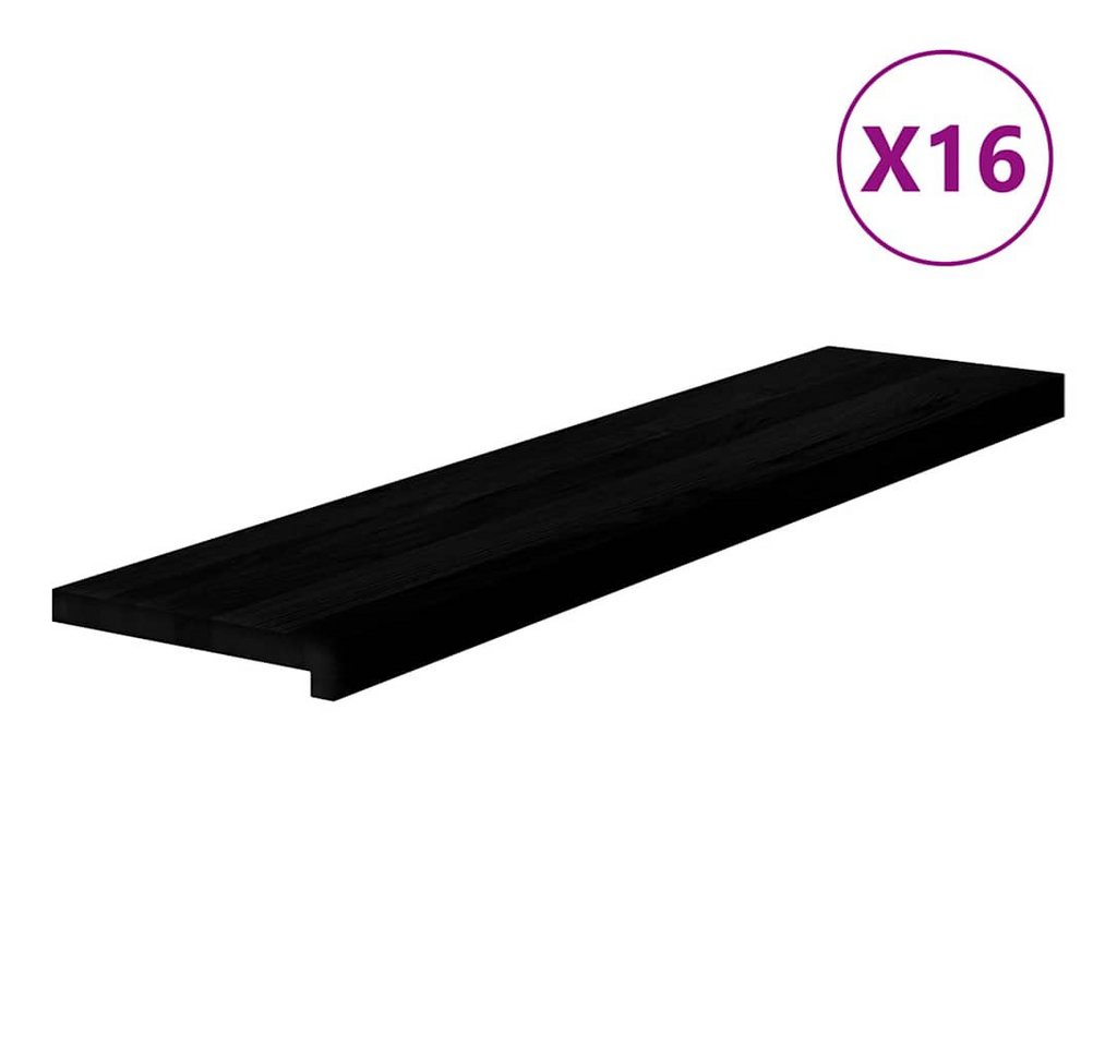 Thumbnail - vidaXL Treppenstufe, Treppenstufen 16 Stk. Dunkelbraun 110x25x2 cm Massivholz Eiche
