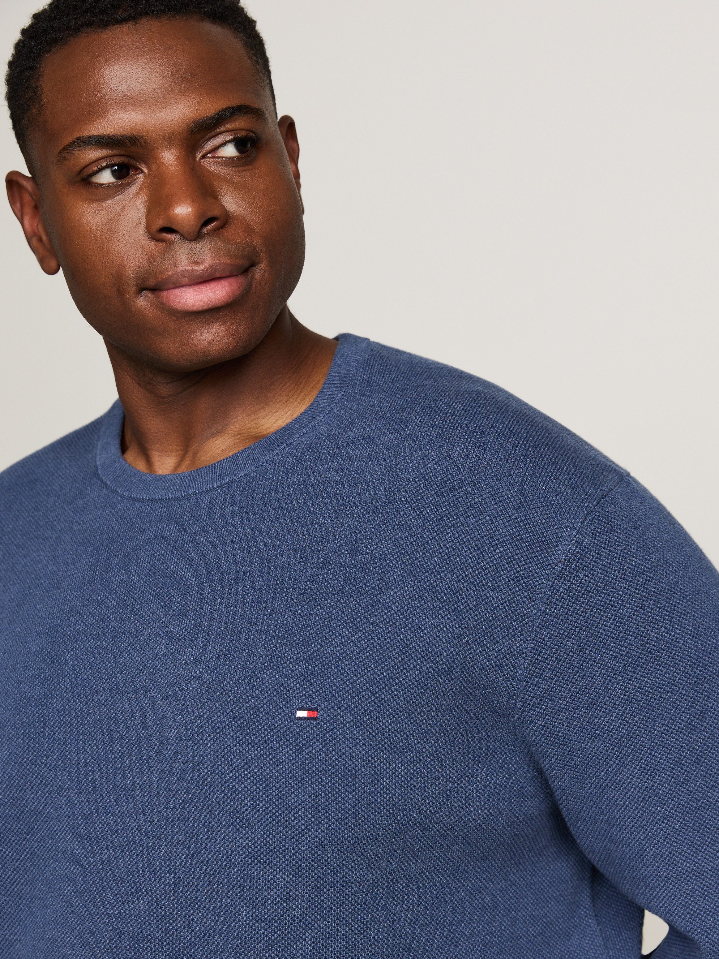 Tommy Hilfiger Big & Tall Rundhalspullover günstig online kaufen