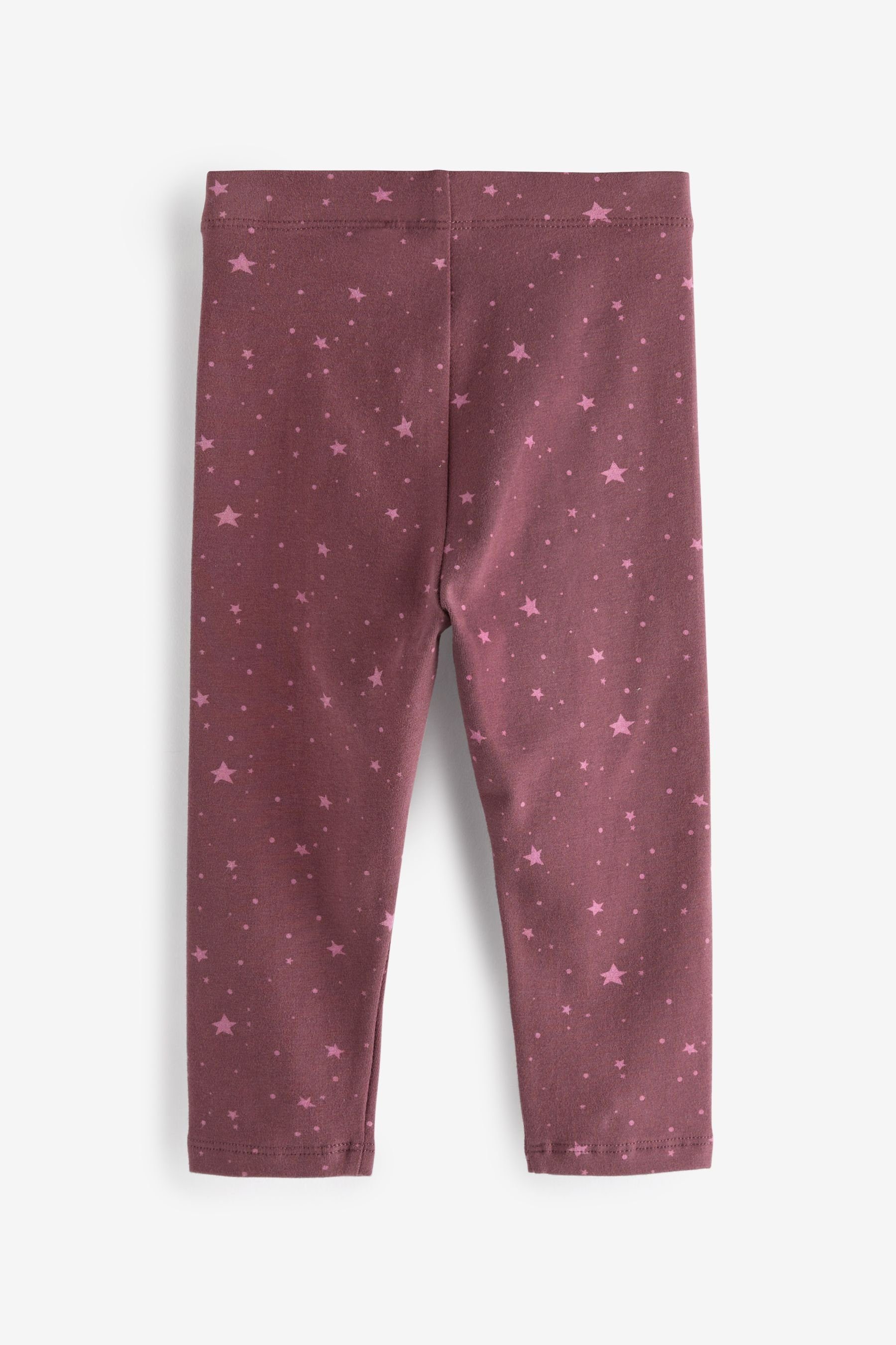 Next Leggings Leggings mit (1-tlg) Purple Muster