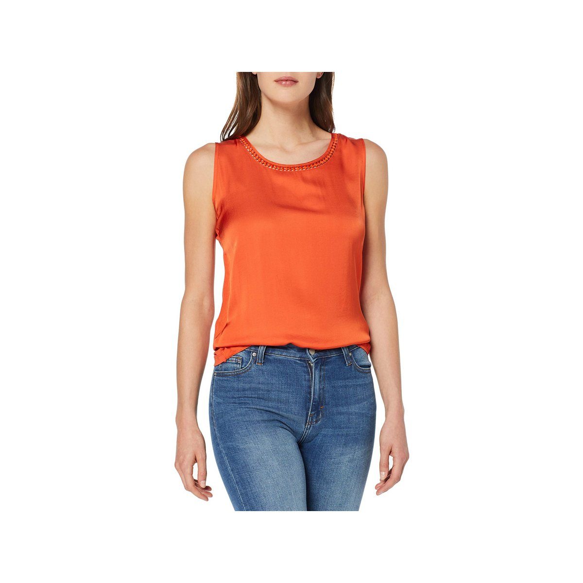 GERRY WEBER (1-tlg) orange Shirttop regular