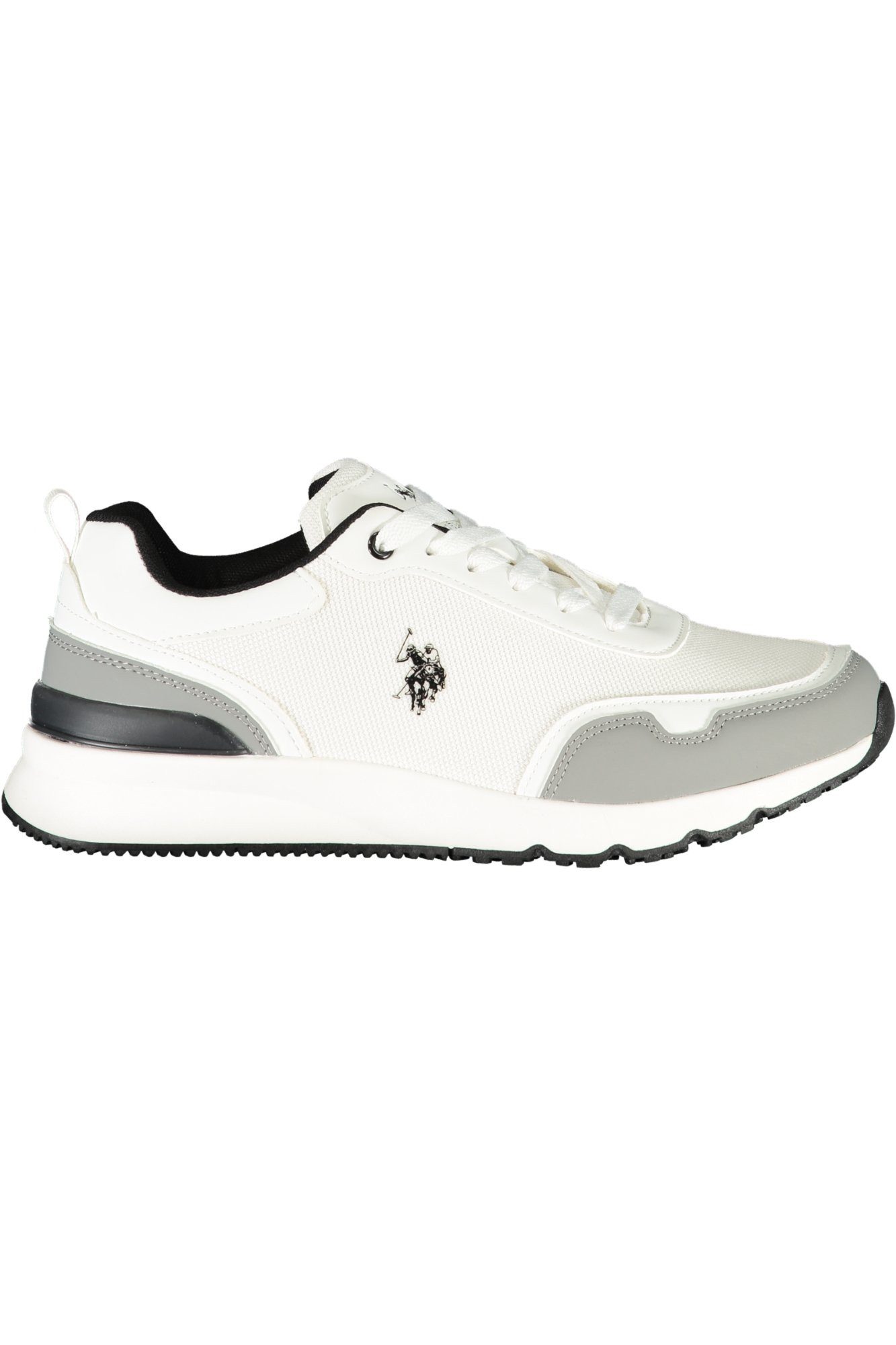 U.S. GRAND POLO Sneaker Weißer Herren-Sneaker mit Kontrastdetails und