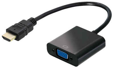 Maxtrack Vorverstärker (HDMI-Adapter, HDMI auf VGA und Stereo-Audio)