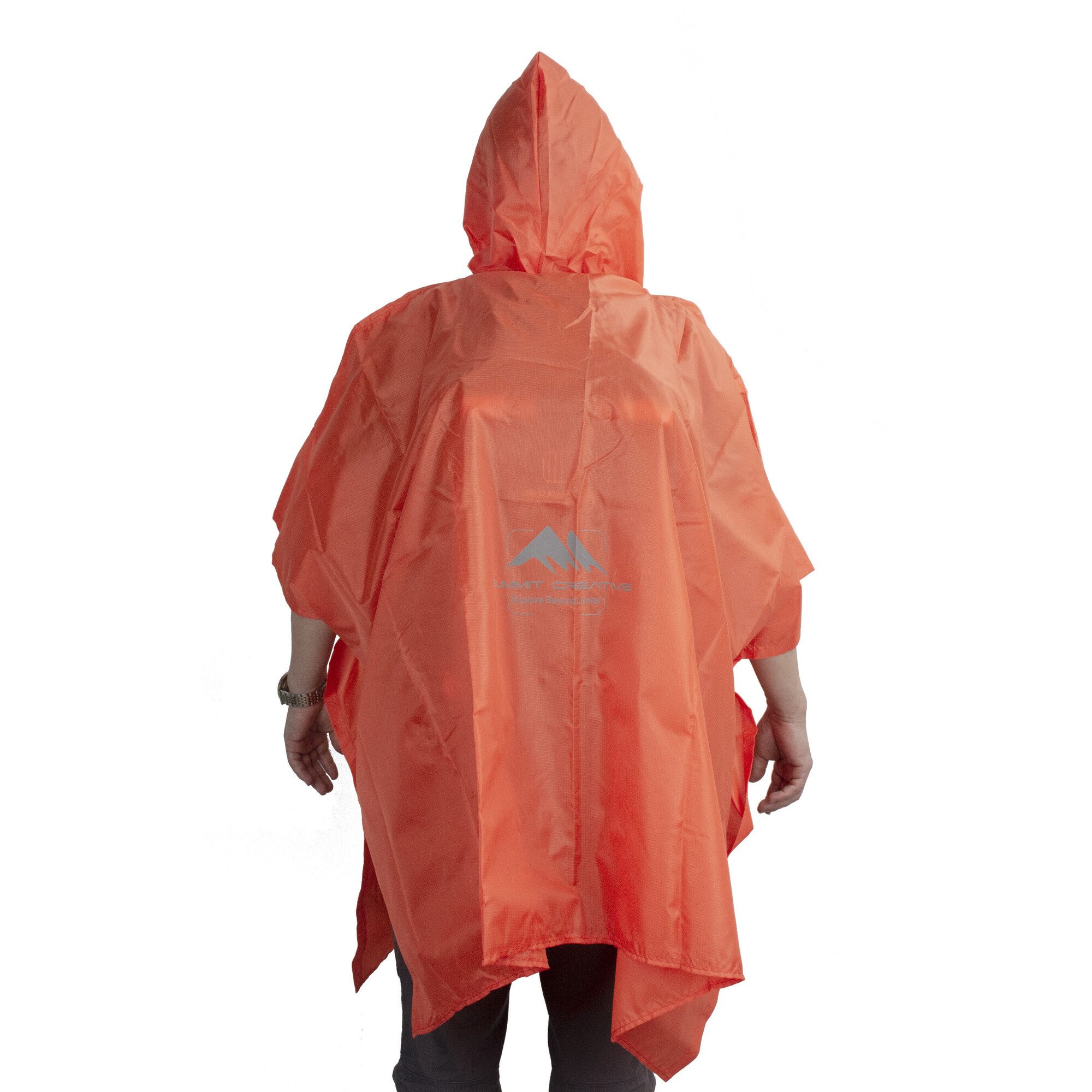 Summit Trekkingrucksack Summit-Creative Regenponcho orange