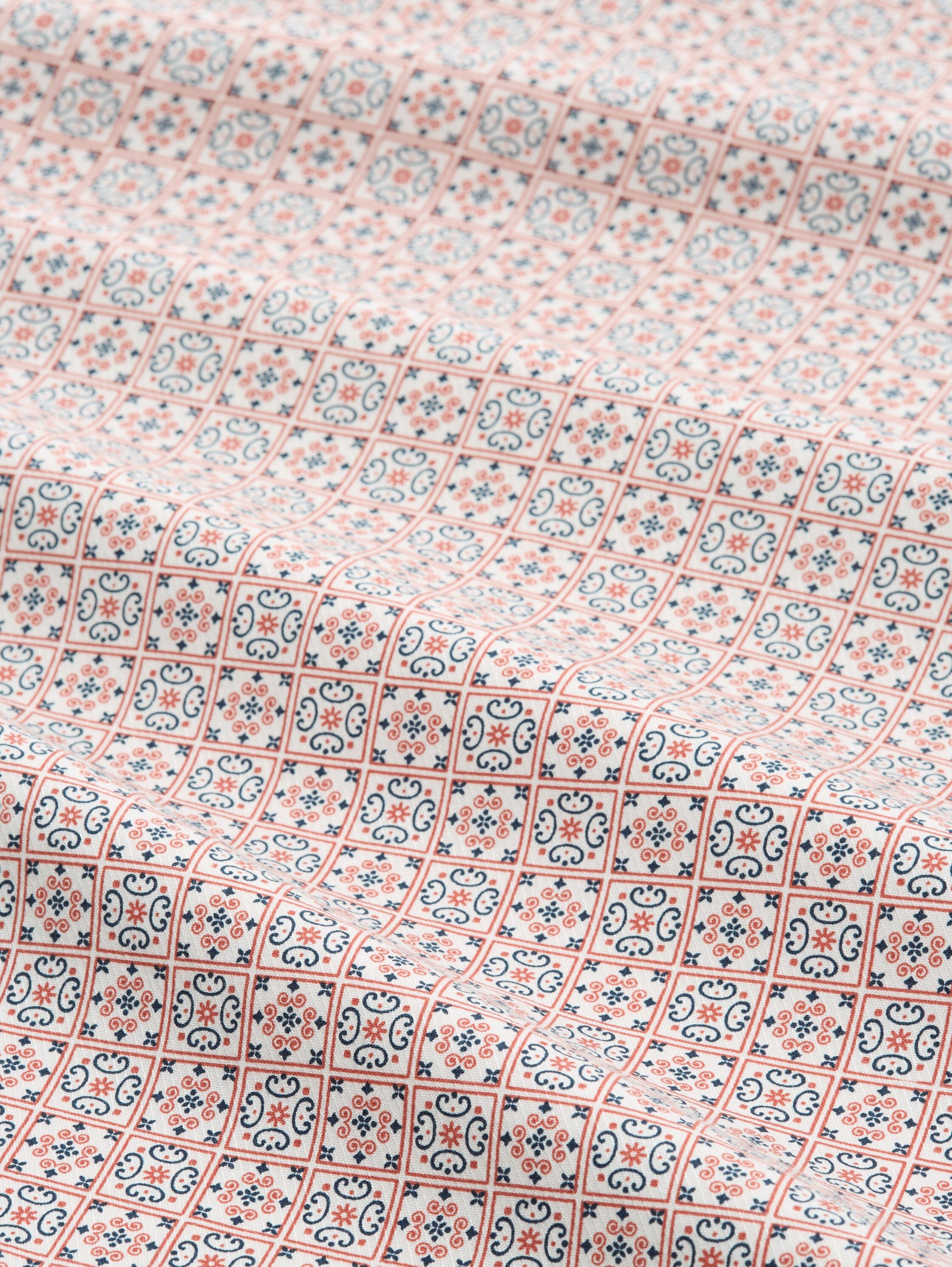 TOM TAILOR Kurzarmhemd mit All-Over Print günstig online kaufen
