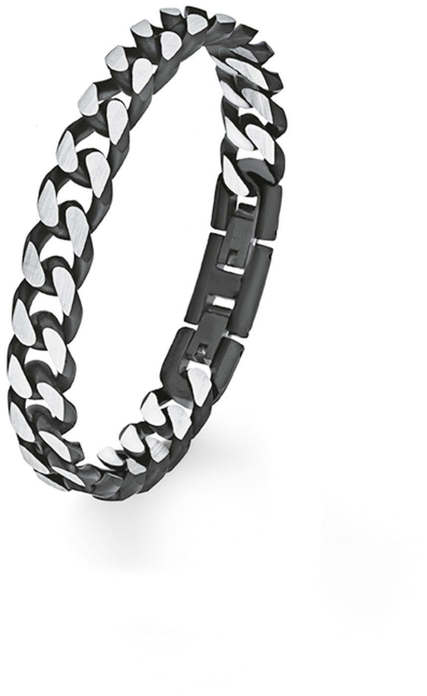 s.Oliver Armband Schwarzes Panzerarmband - s.Oliver günstig online kaufen