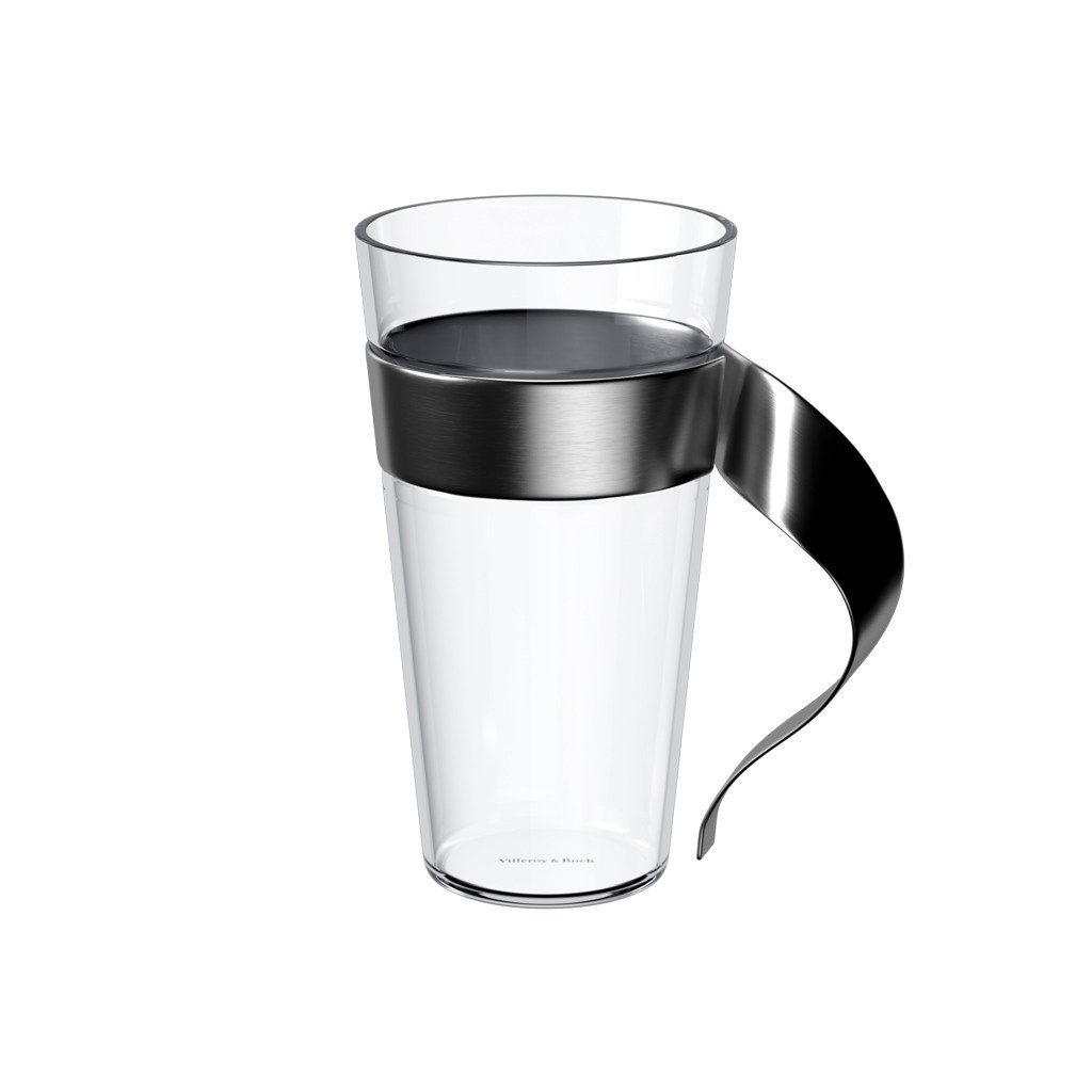 Villeroy & Boch Teeglas NewWave Latte-Macchiato-Glas 150mm, 1-tlg., Glas, klar, Borosilikatglas, 1 Stck, spülmaschinenfest, Made in Germany