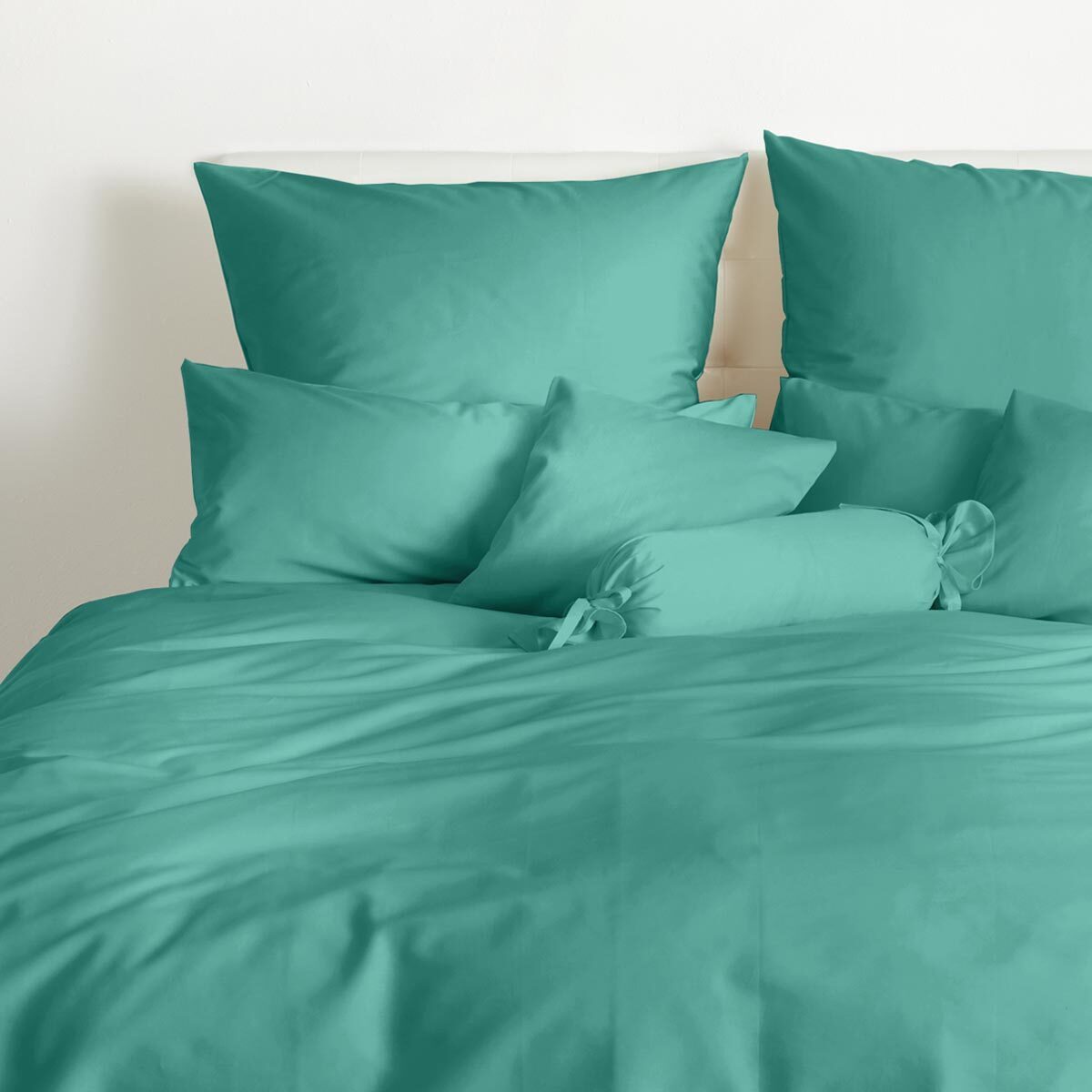 TRAUMSCHLAF Bettwäsche Uni, Mako Satin, 2 günstig online kaufen