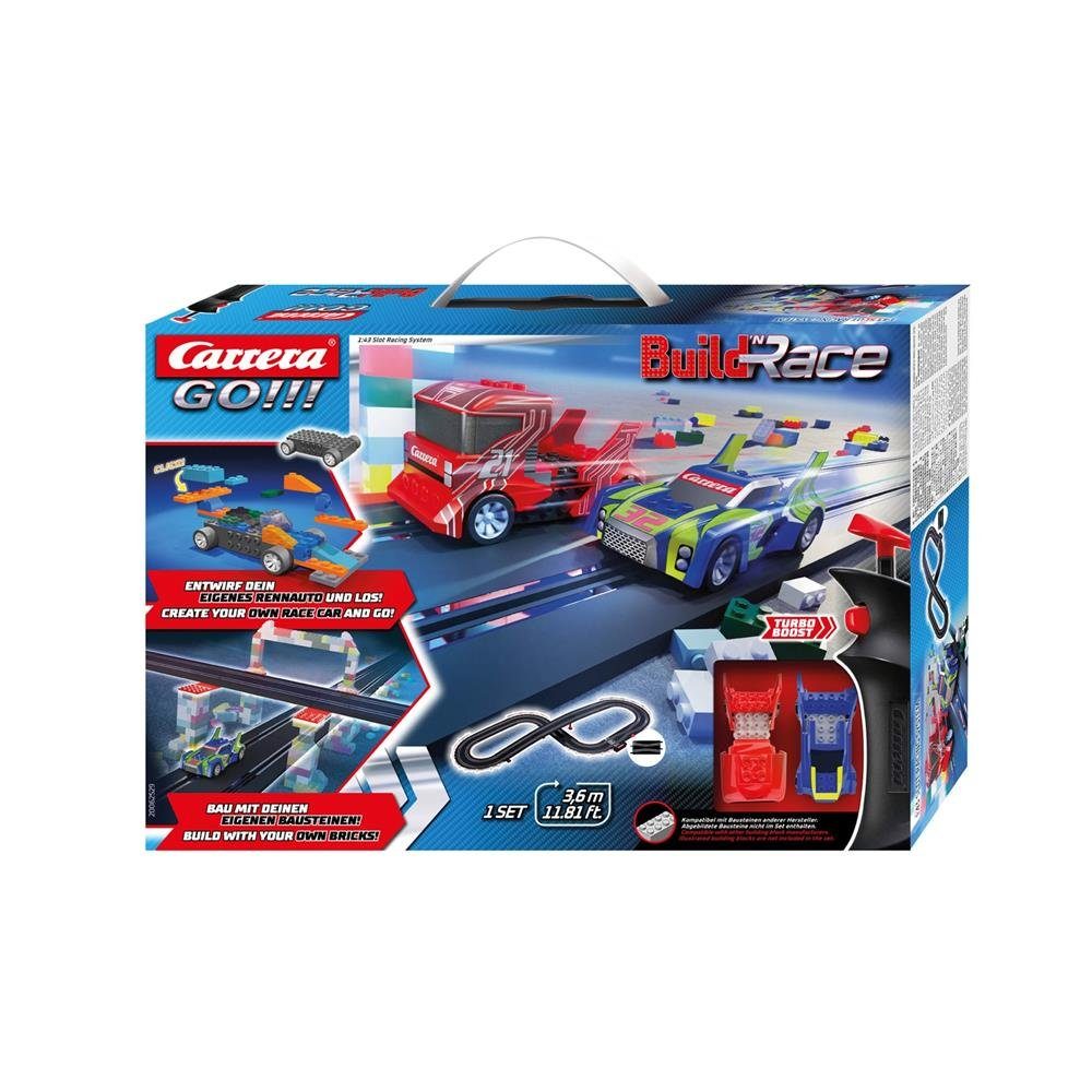 Autorennbahn Carrera GO!!! Build ´n Race - Racing Set 3.6