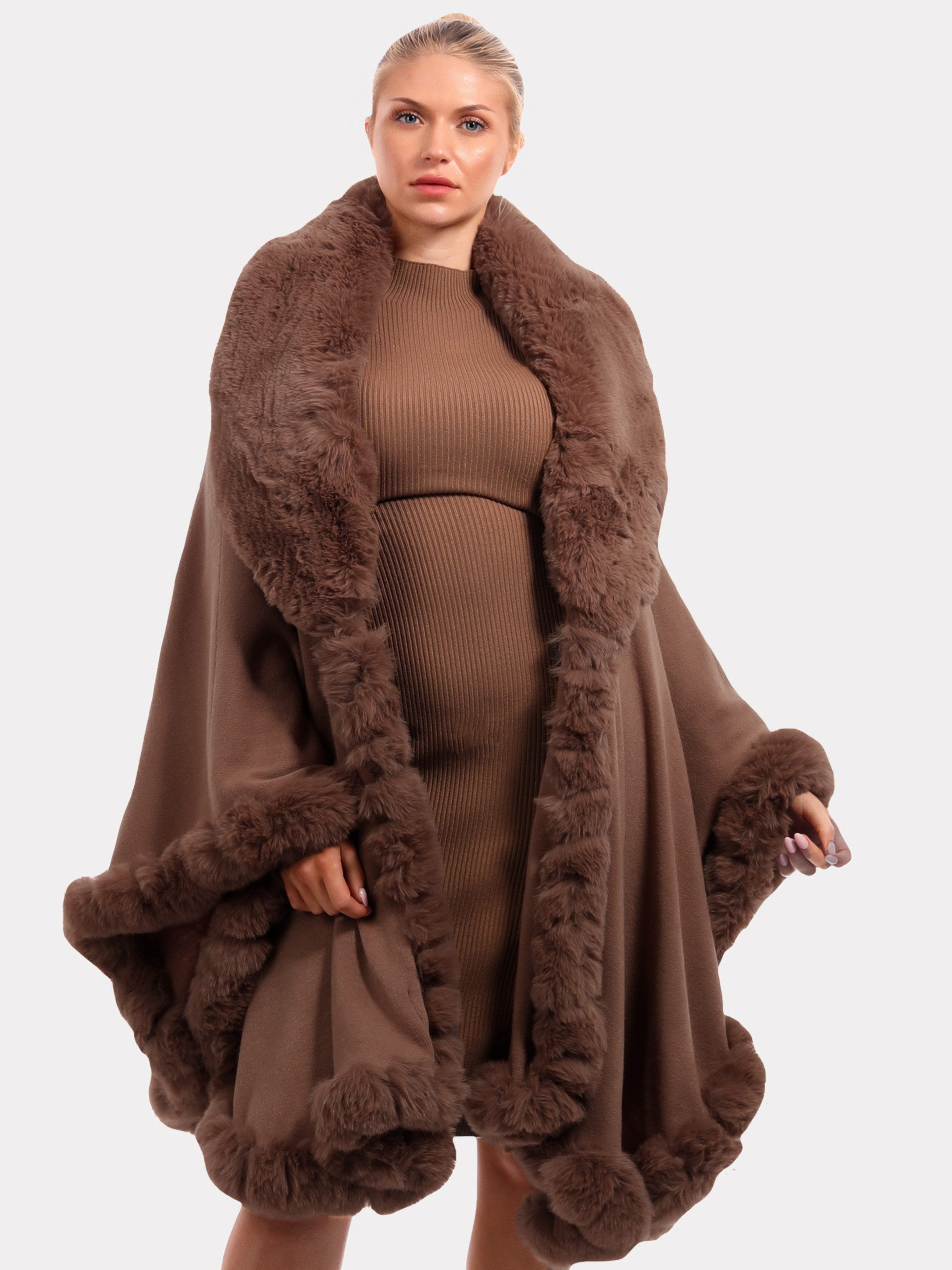 YC Fashion & Style Poncho "Edler günstig online kaufen