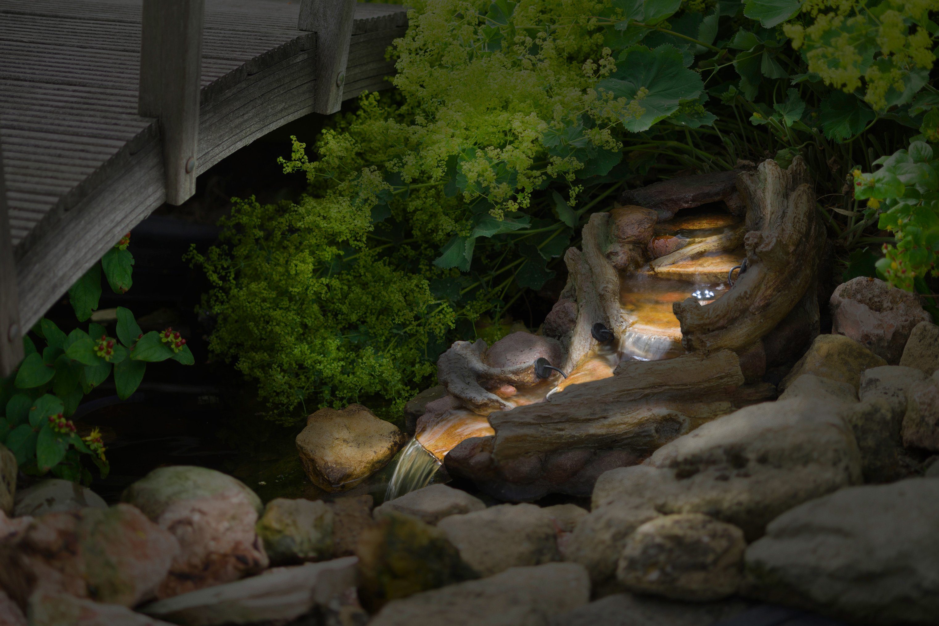 Ubbink Wasserfall Revetón, 74 cm Breite, (Set)