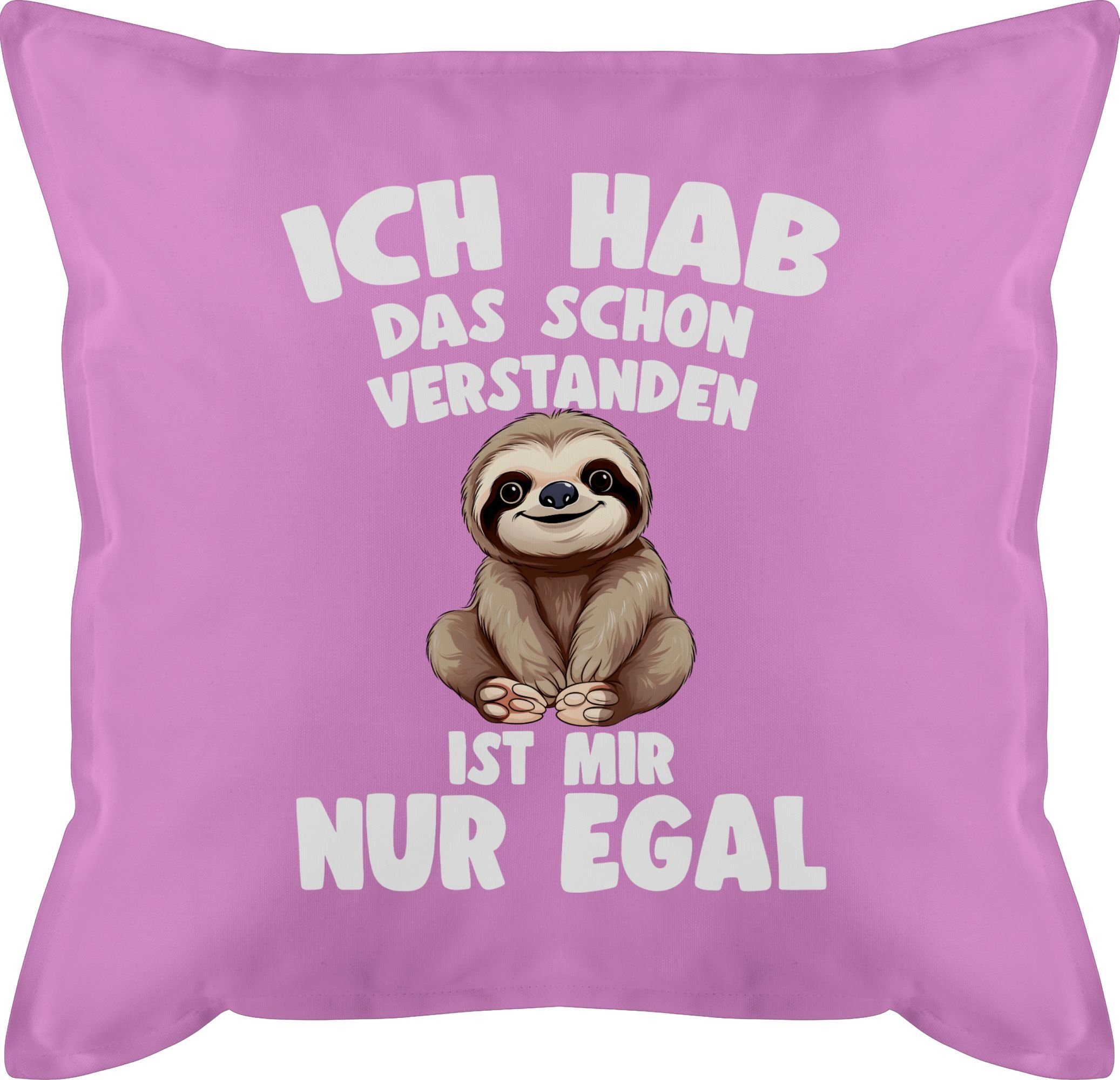Dekokissen Ich hab das schon verstanden ist mir nur egal Lustiger Spruch Faultier