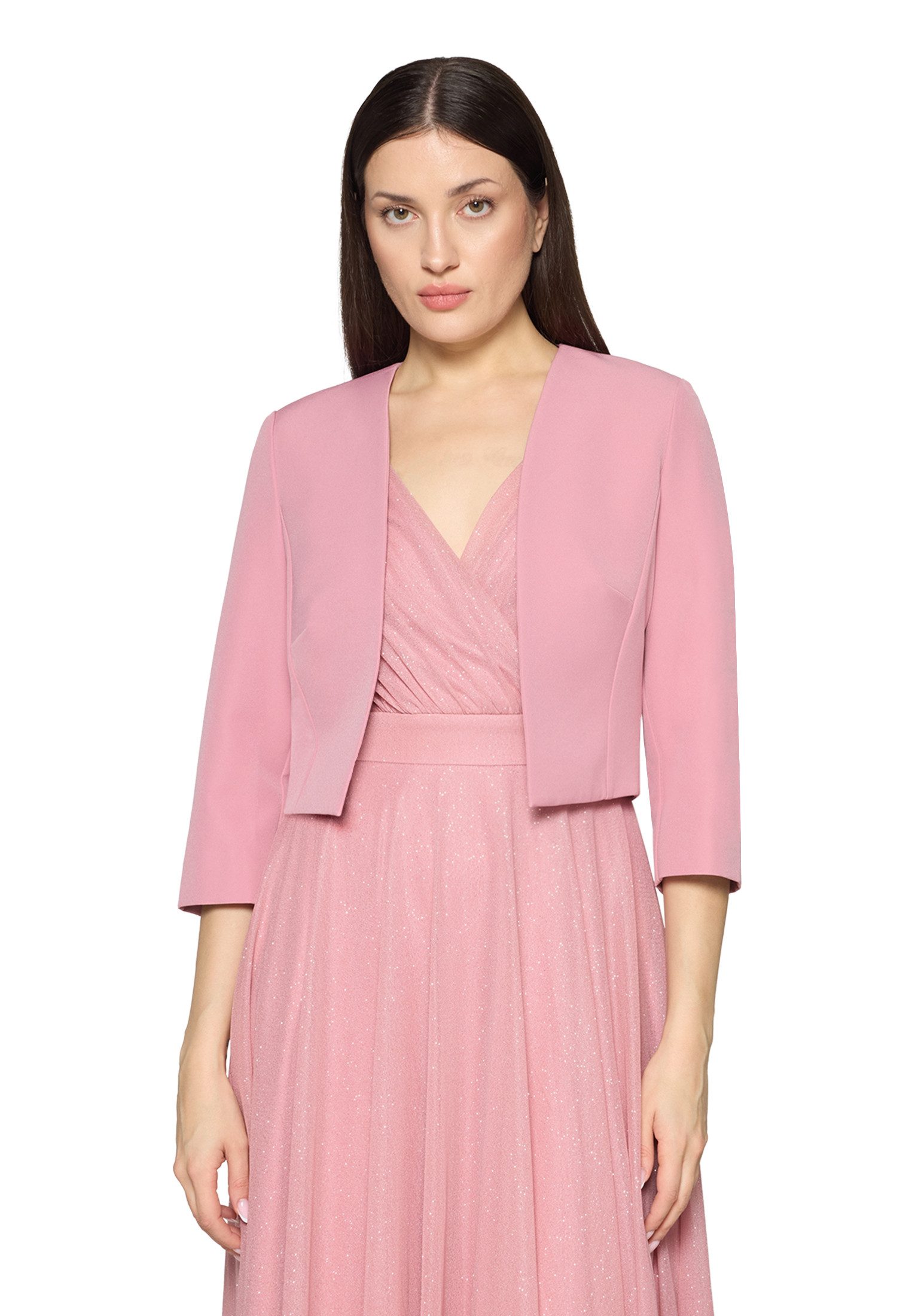 Vera Mont Bolerojacke Damen mit Kellerfalten