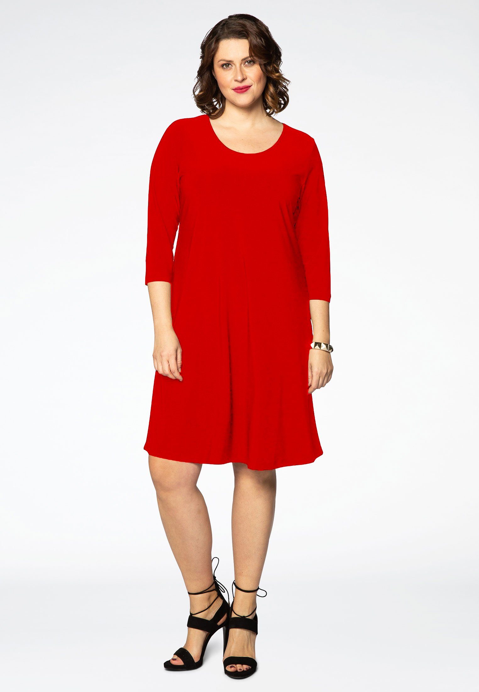 YOEK A-Linien-Kleid Damen Kleid Große Größen günstig online kaufen