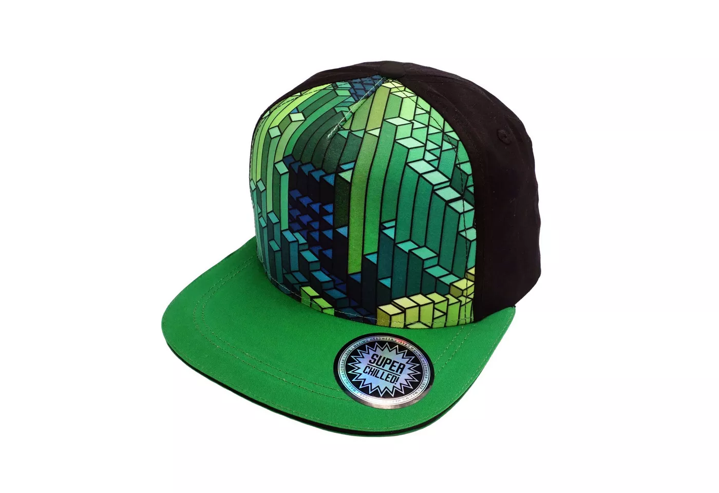 Maximo Baseball Cap KIDS BOY-Cap Grüne Pixel snap-back Verschluß (1-St)
