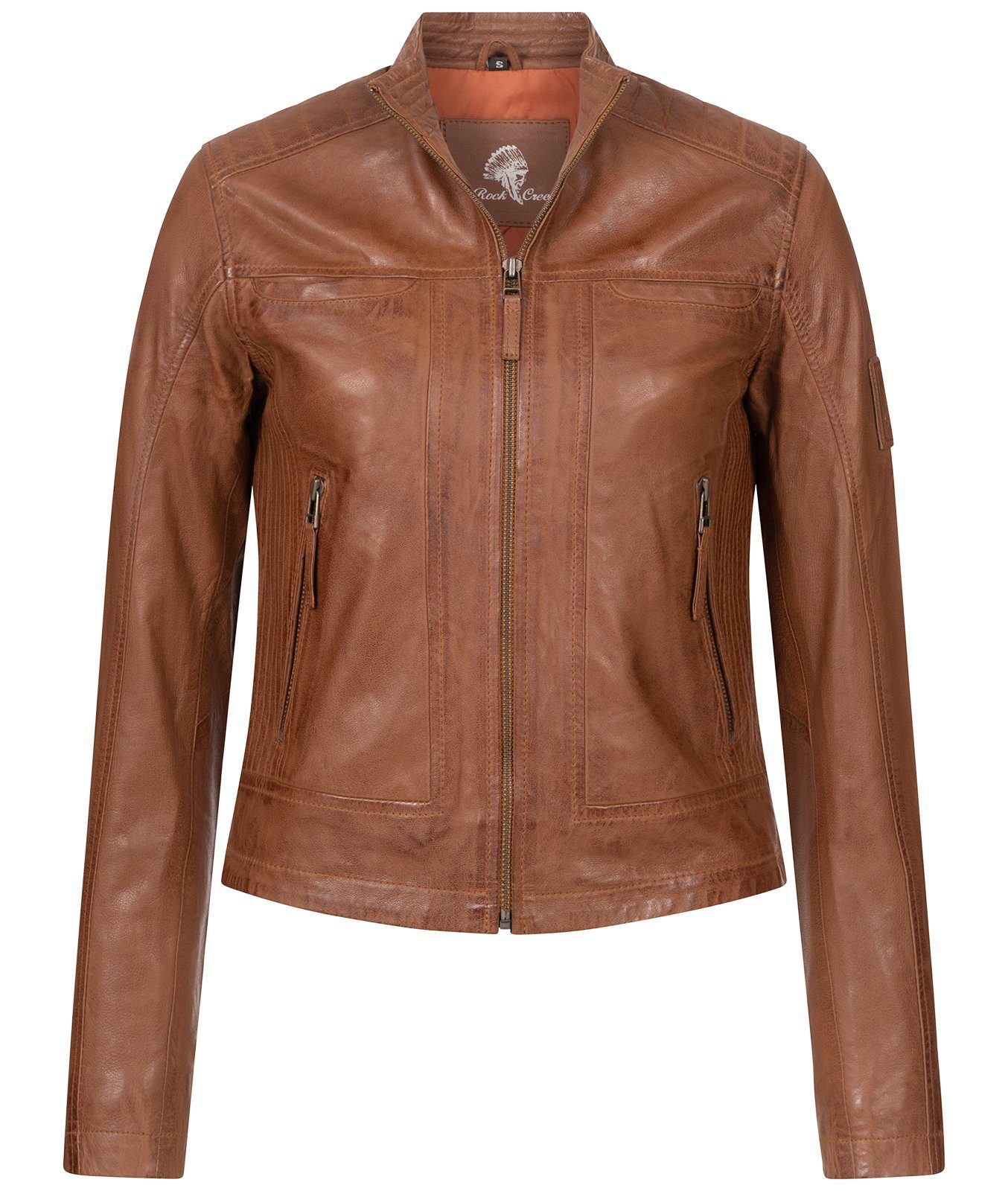Rock Creek Lederjacke Damen Lederjacke D-486