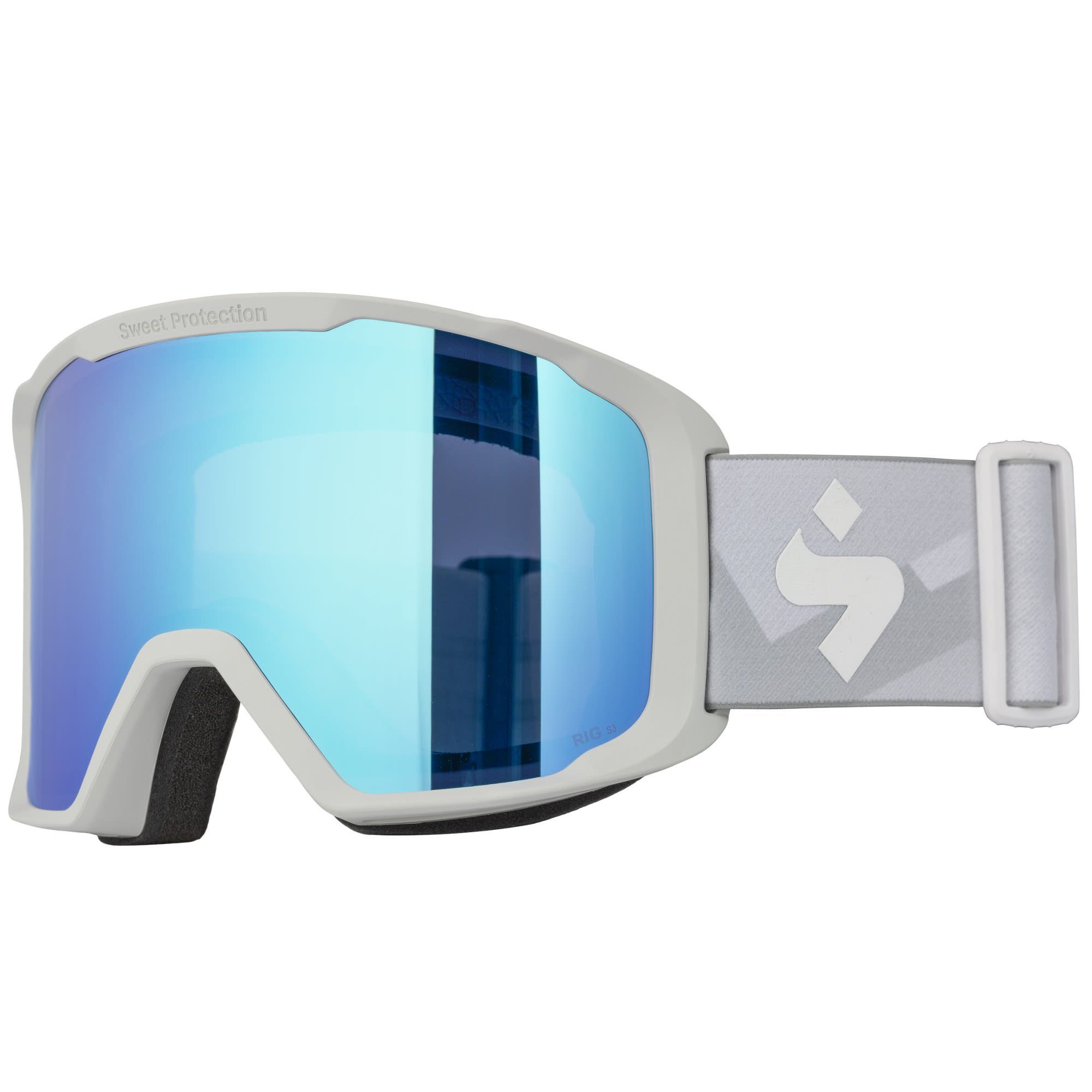 - Bronco White Bronco Sweet Sweet Peaks Aquamarine Protection Accessoires Skibrille RIG - Protection Durden Reflect Rig