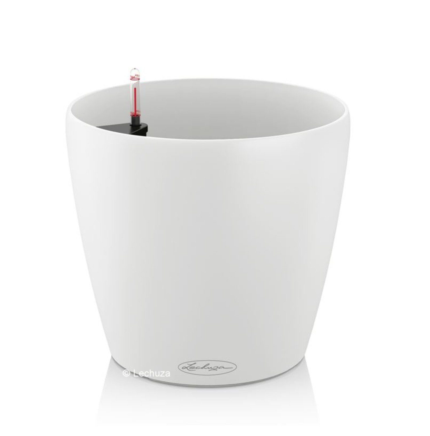 Lechuza® Pflanzkübel Blumentopf Classico Color 18 weiß (Komplettset)