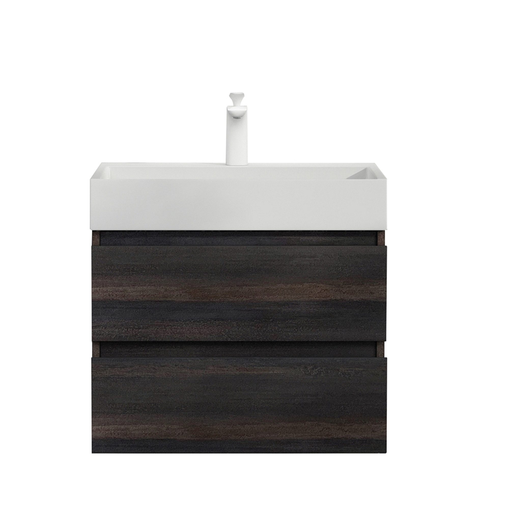 doporro Badmöbel-Set Badmöbel-set Verona Waschbecken-Unterschrank Wandmonta günstig online kaufen