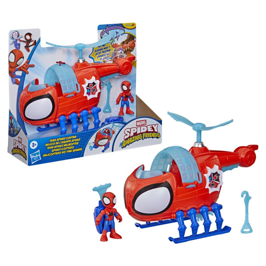 Hasbro Babypuppe Marvel Spidey And His Amazing Friends Team Spidey Copter