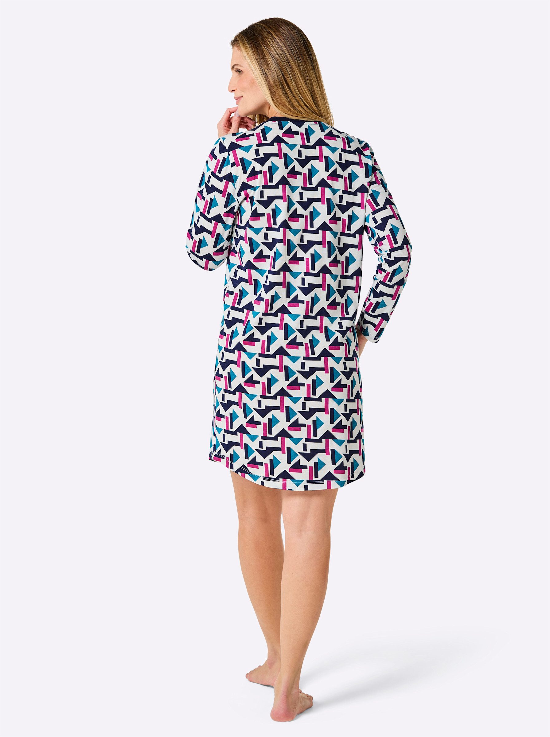 Witt Nachthemd Sleepshirt Langarm