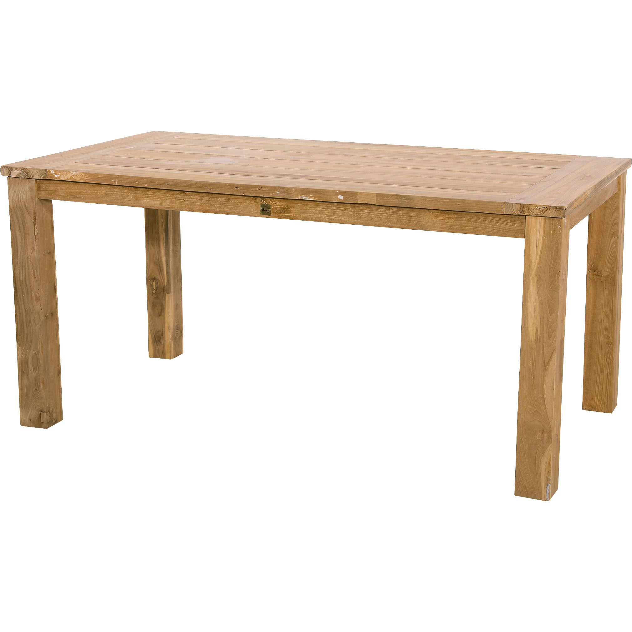 Gartentisch Teak 180x90cm Living Holz recycled Gartentisch Tisch Lesli
