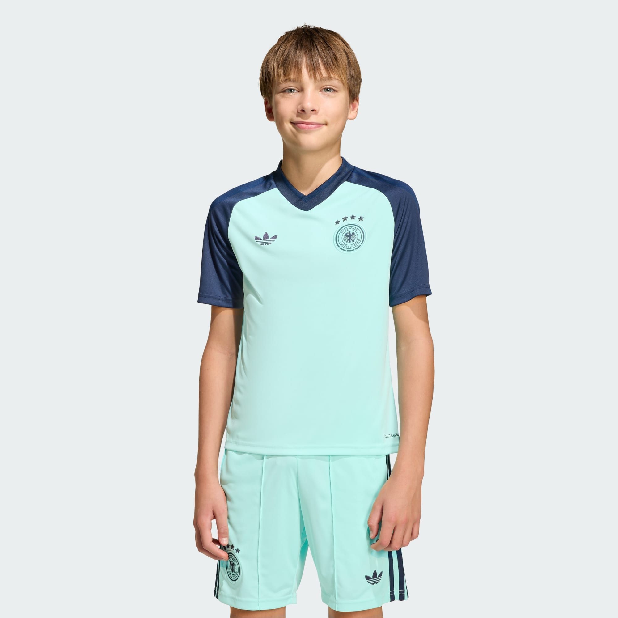 Fußballtrikot DEUTSCHLAND 26 PRE-MATCH KIDS AUSWÄRTSTRIKOT
