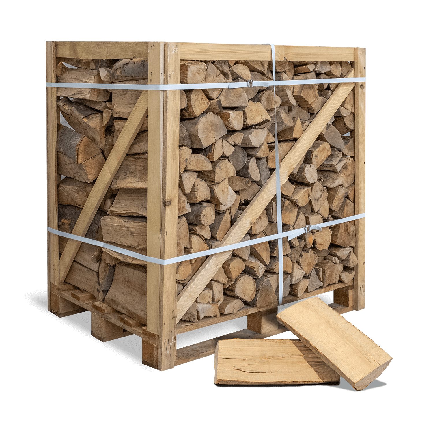 HEIZFUXX Kaminholz, 500 kg, (Palette, 1-St)