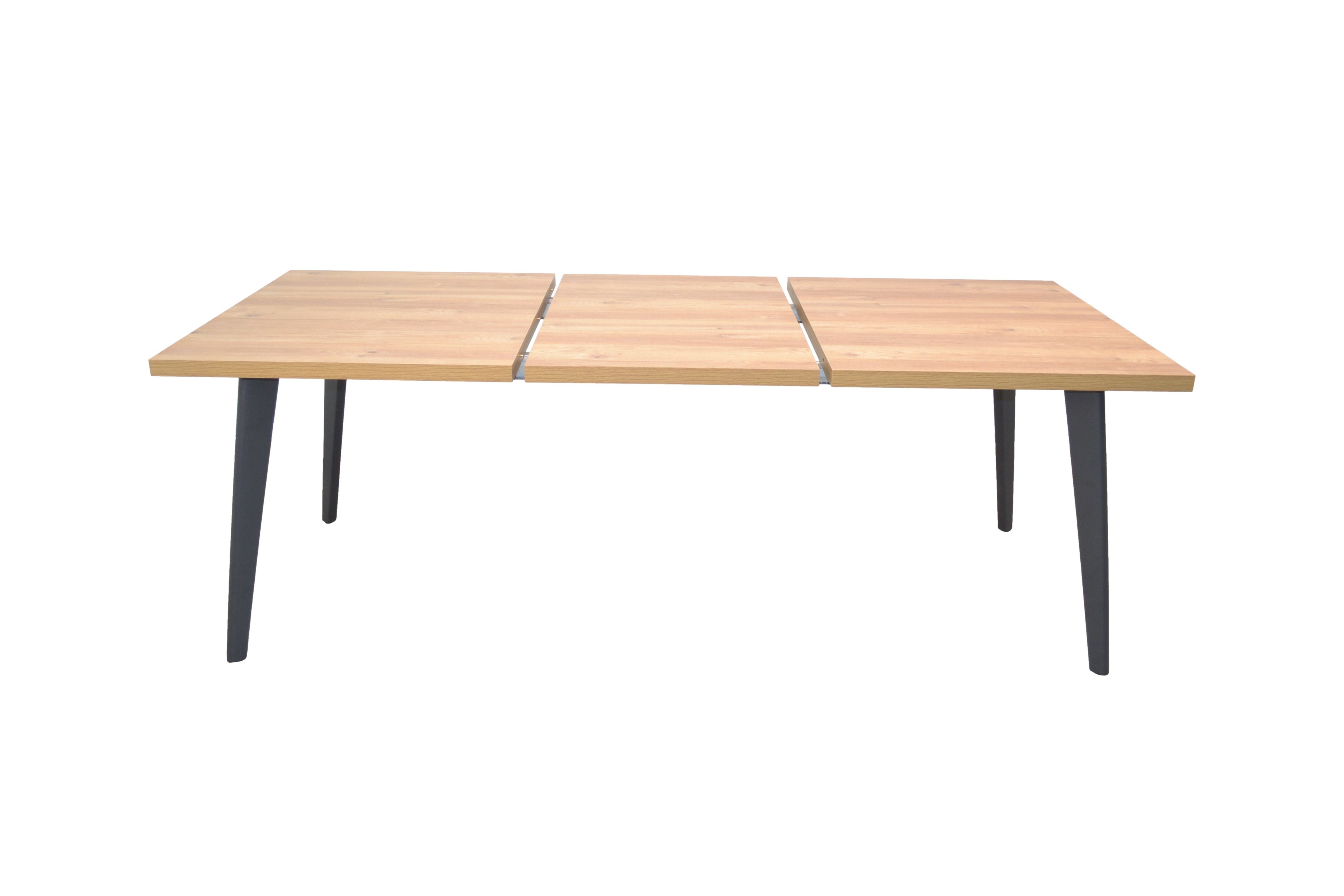 moebel-direkt-online Esstisch Esstisch von 150 bis 210 cm ausziehbar (Größe 150x90 cm, bis auf gesamt 210 cm ausziehbar), Breite 150 cm, ausgezogen 210 cm – Bild 5 von 5