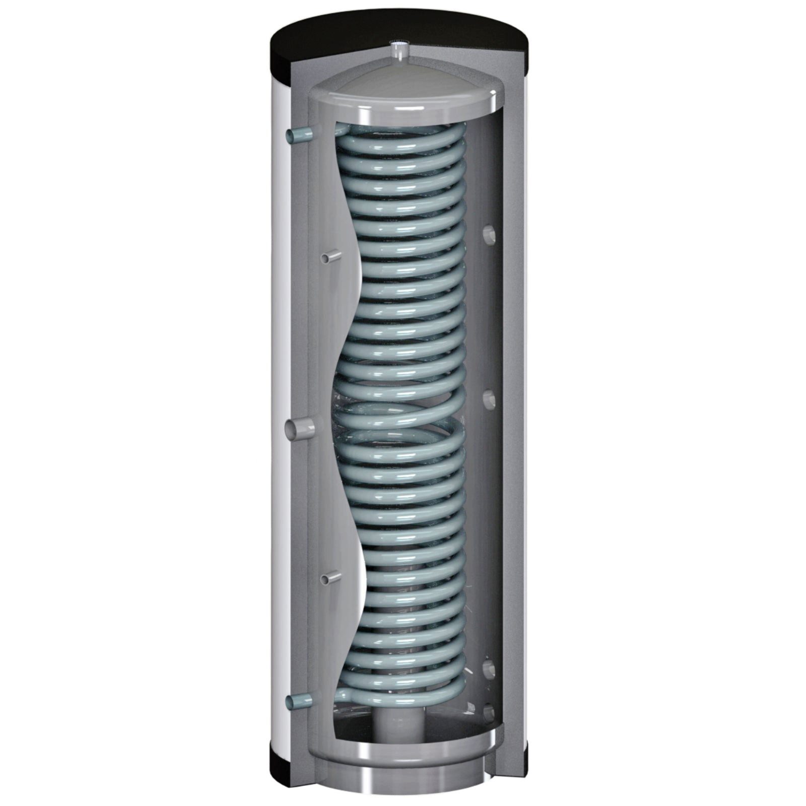 Environ Hygiene-Pufferspeicher 600 – 800 – 1000 Liter – mit 1 oder 2 Wärmetaus Stromspeicher