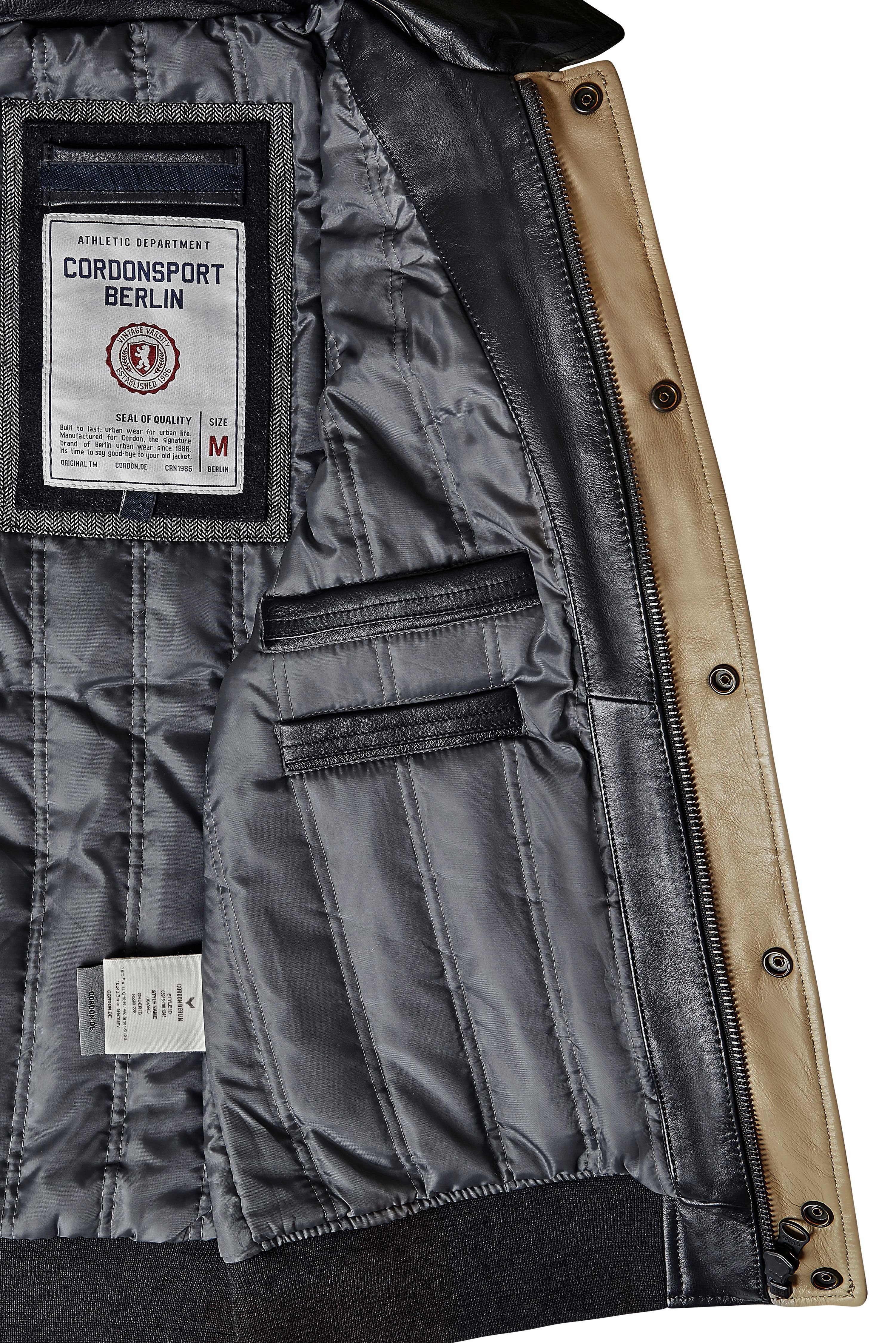 Cordon Sport Lederjacke